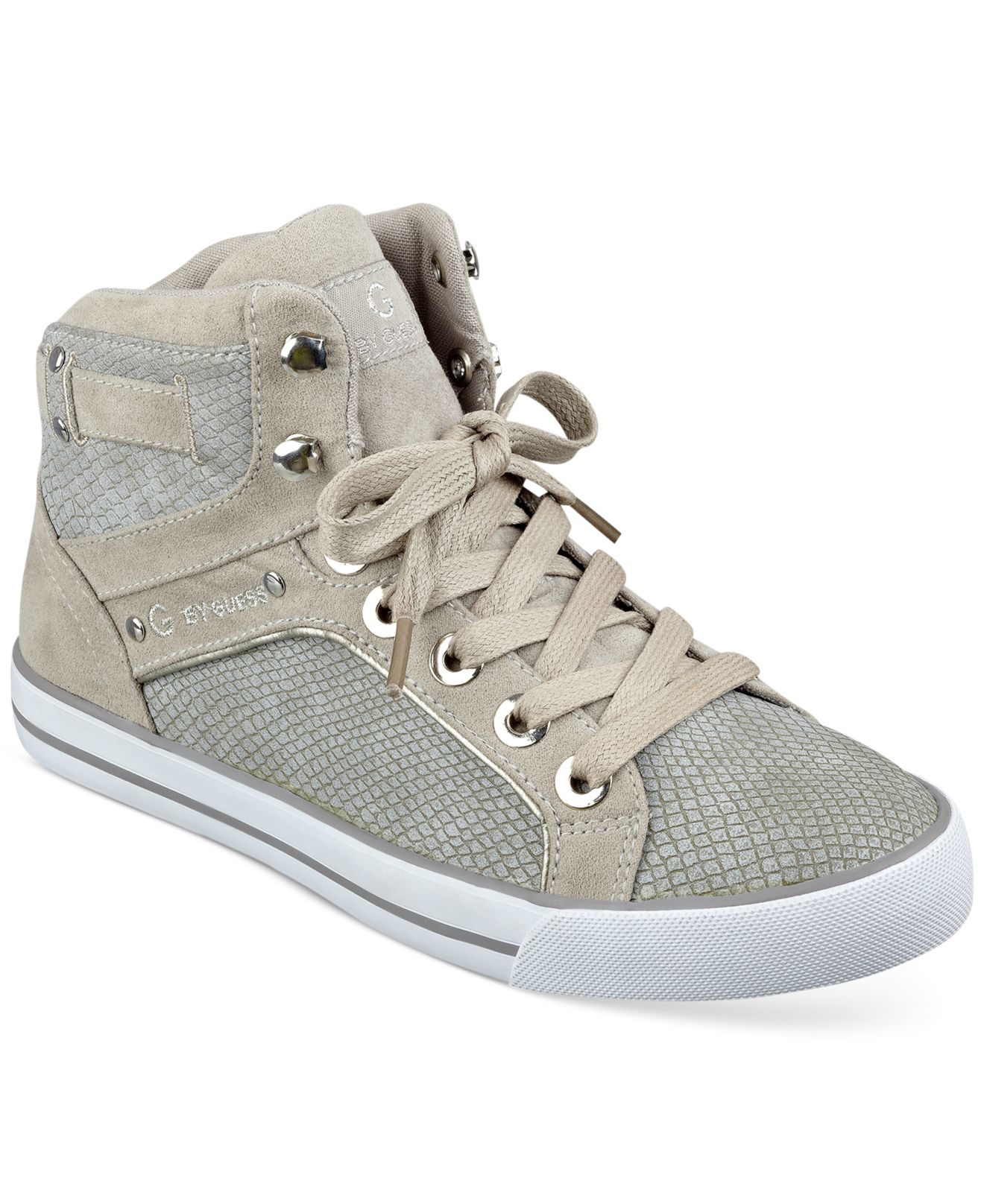 G By Guess Opall High Top Sneakers in Gray (Stone) | Lyst