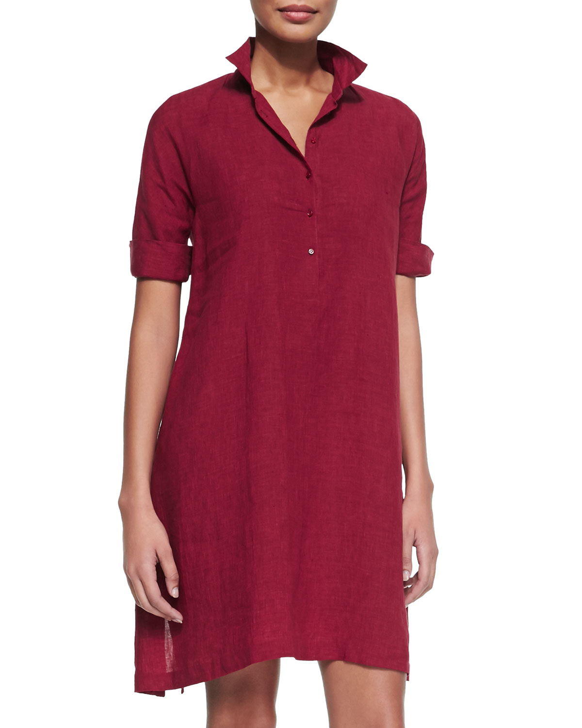 loro piana linen dress