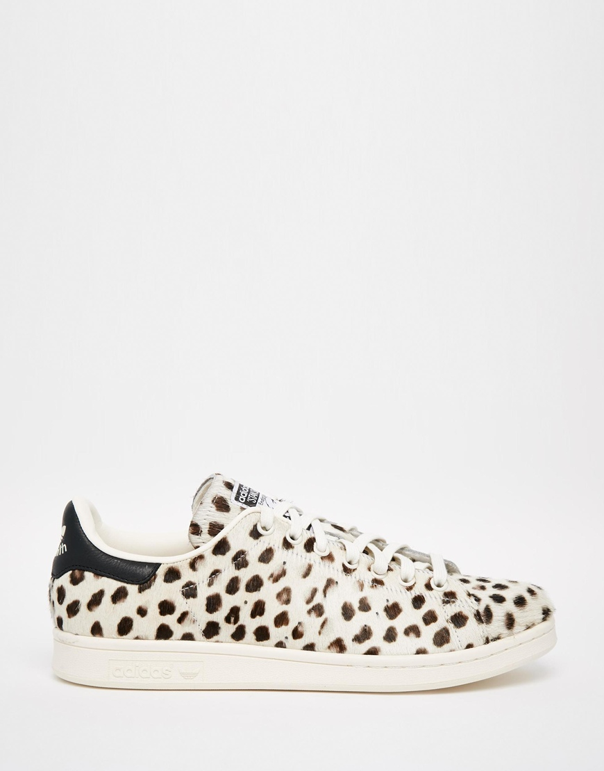 adidas stan smith animal print
