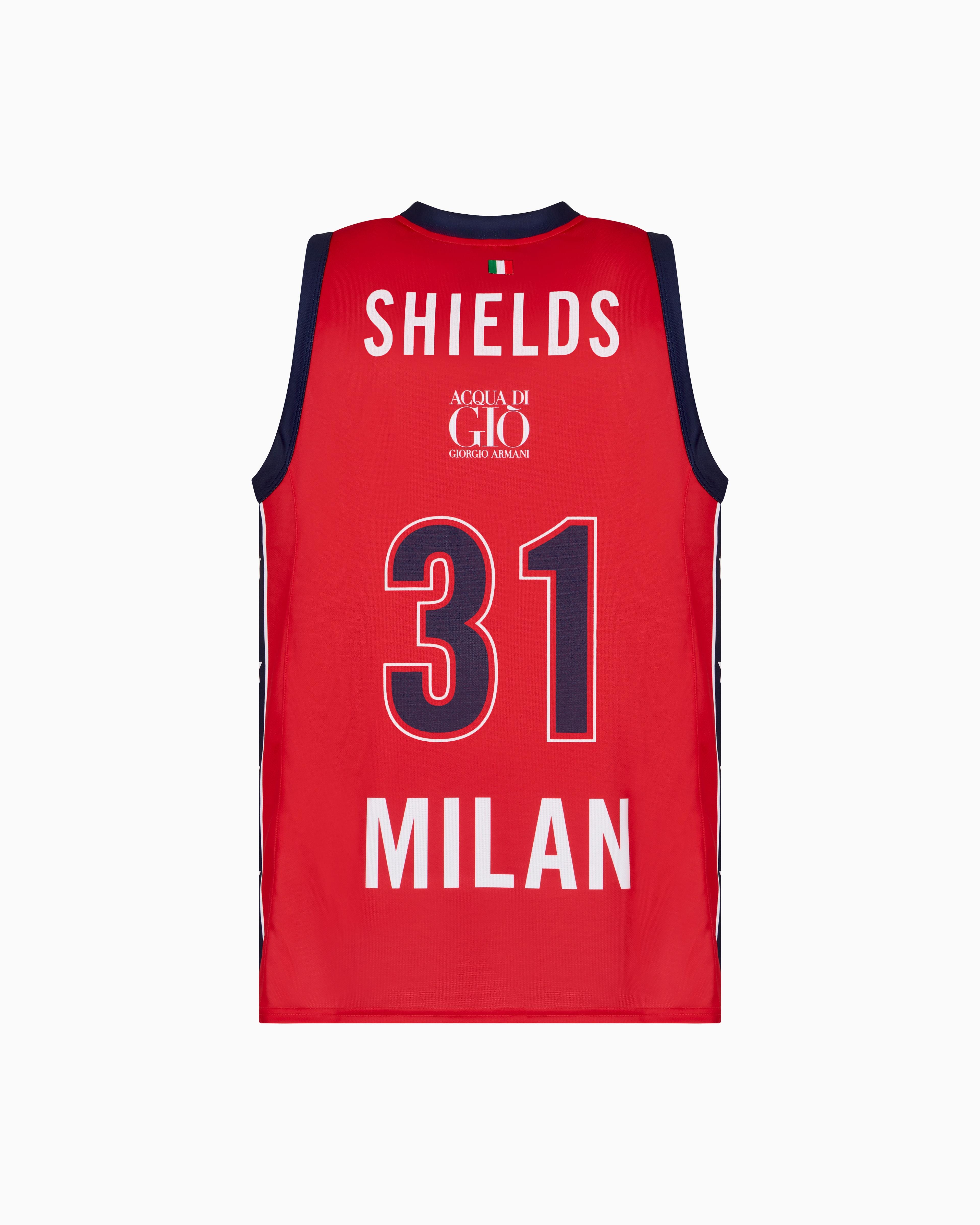 Jersey Canotta Armani Basket EA7 Olimpia Milano Euroleague 24