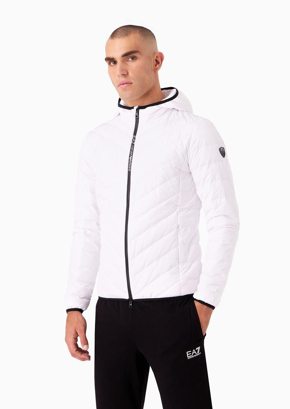 Ea7 white clearance jacket