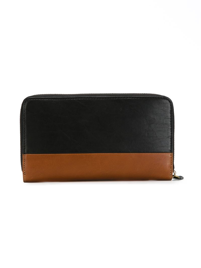 ralph lauren zip around wallet