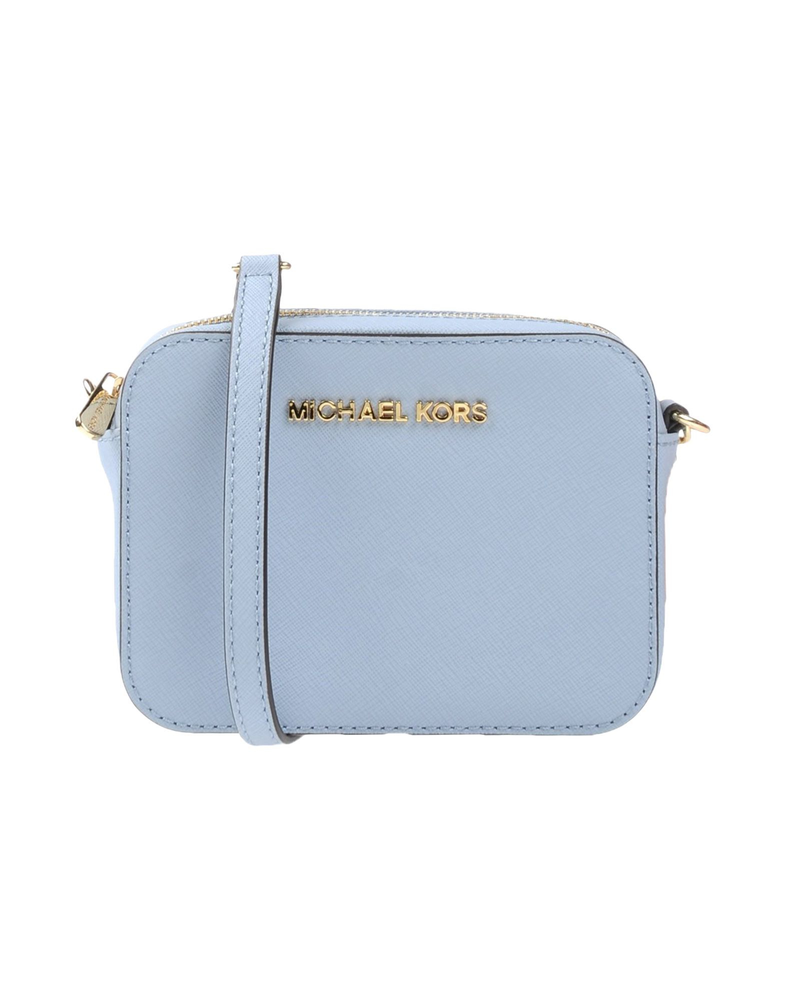 michael kors small blue crossbody