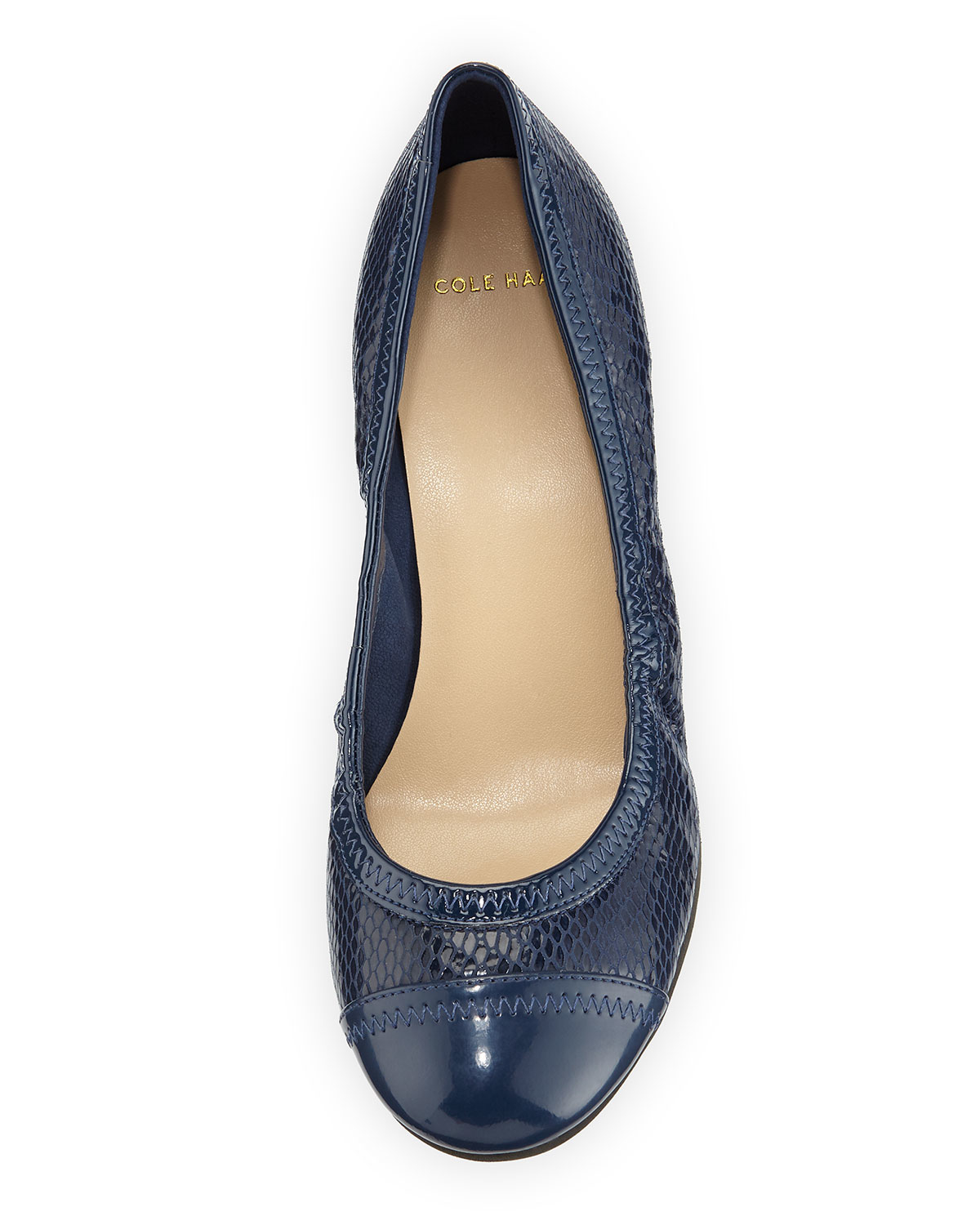 cole haan elsie cap toe wedge