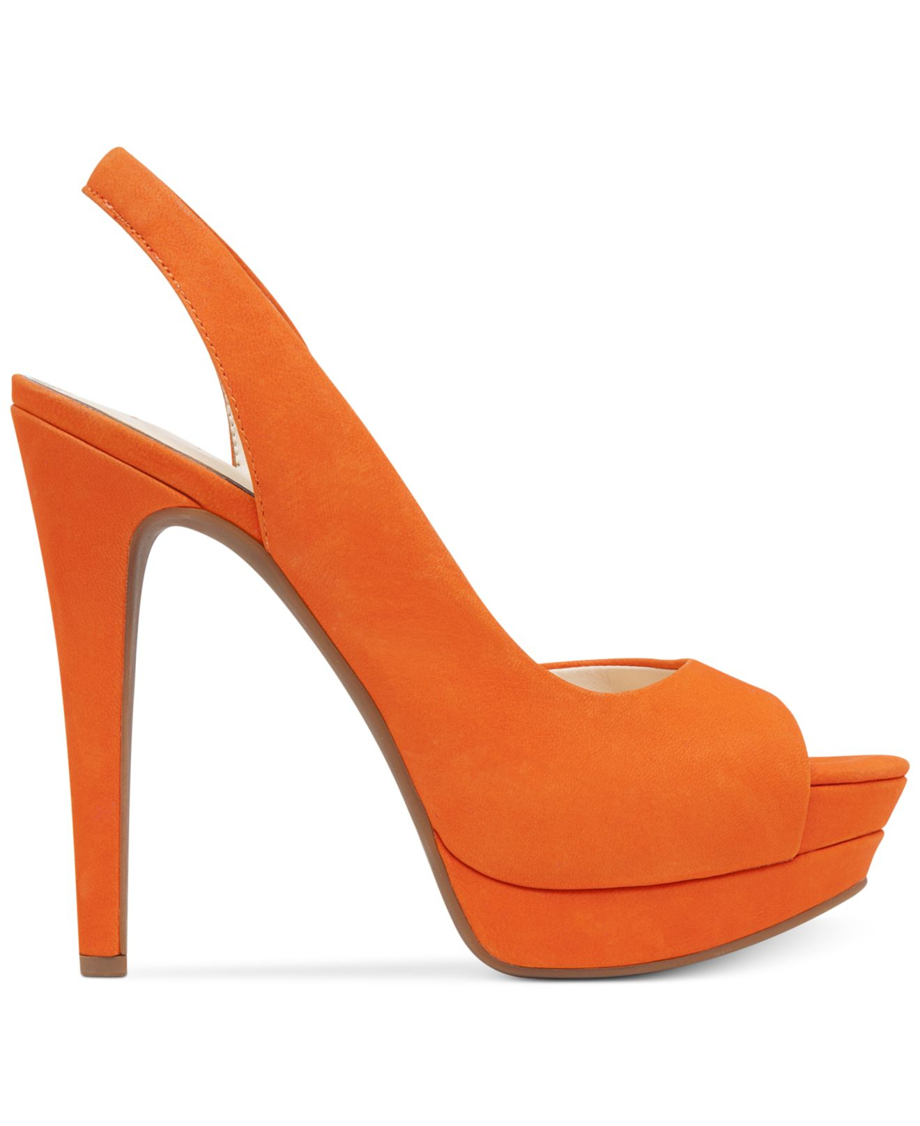jessica simpson orange heels