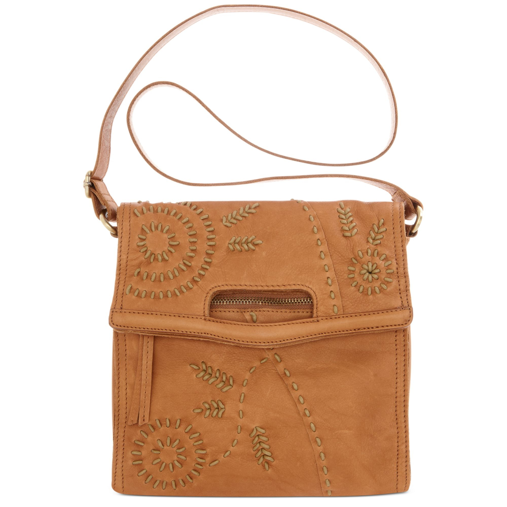 Lyst Lucky Brand Lucky Handbag Savannah Fold Over Tote in Yellow