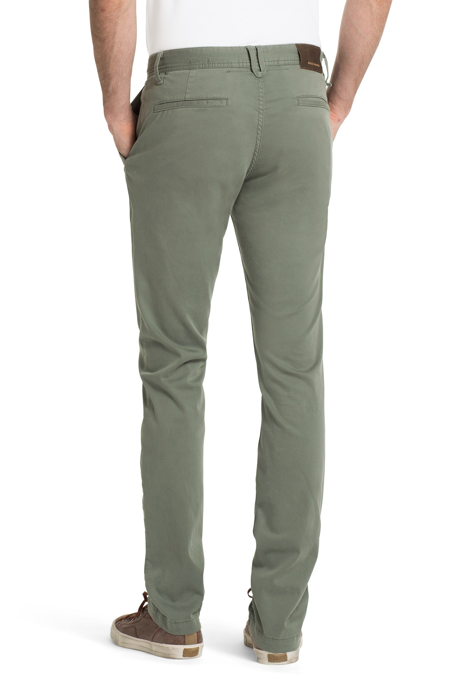 boss orange slim fit chino