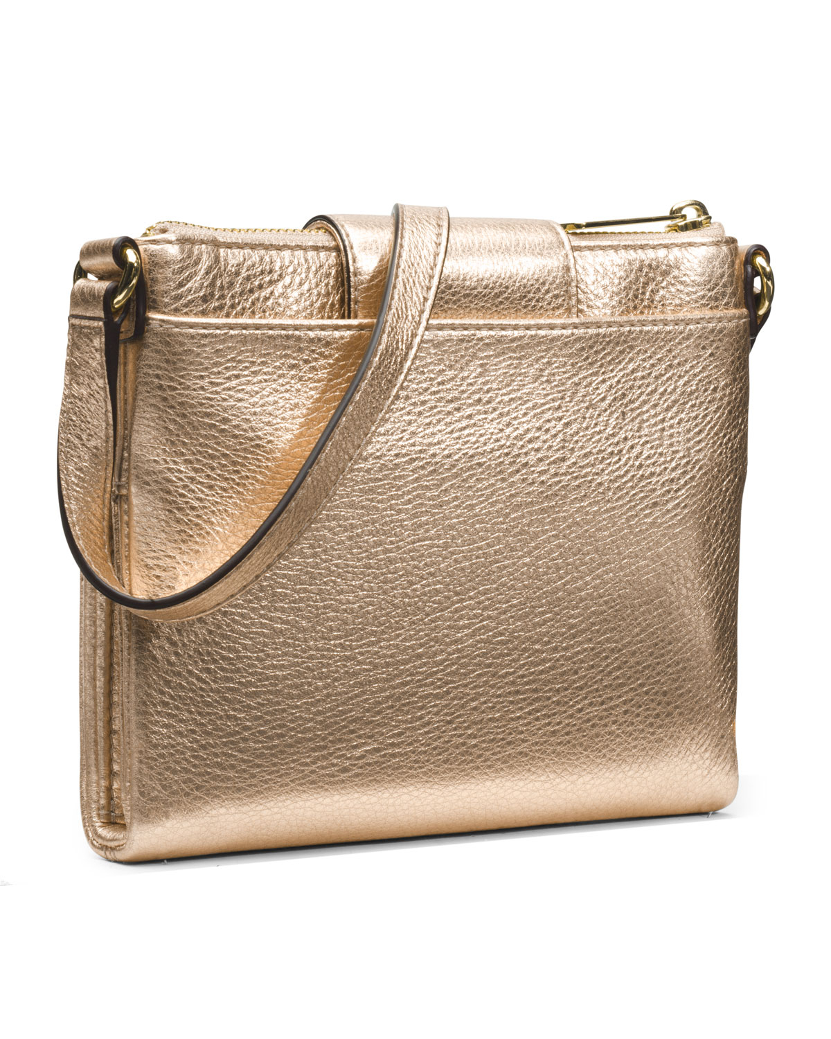 Michael kors fulton crossbody gold
