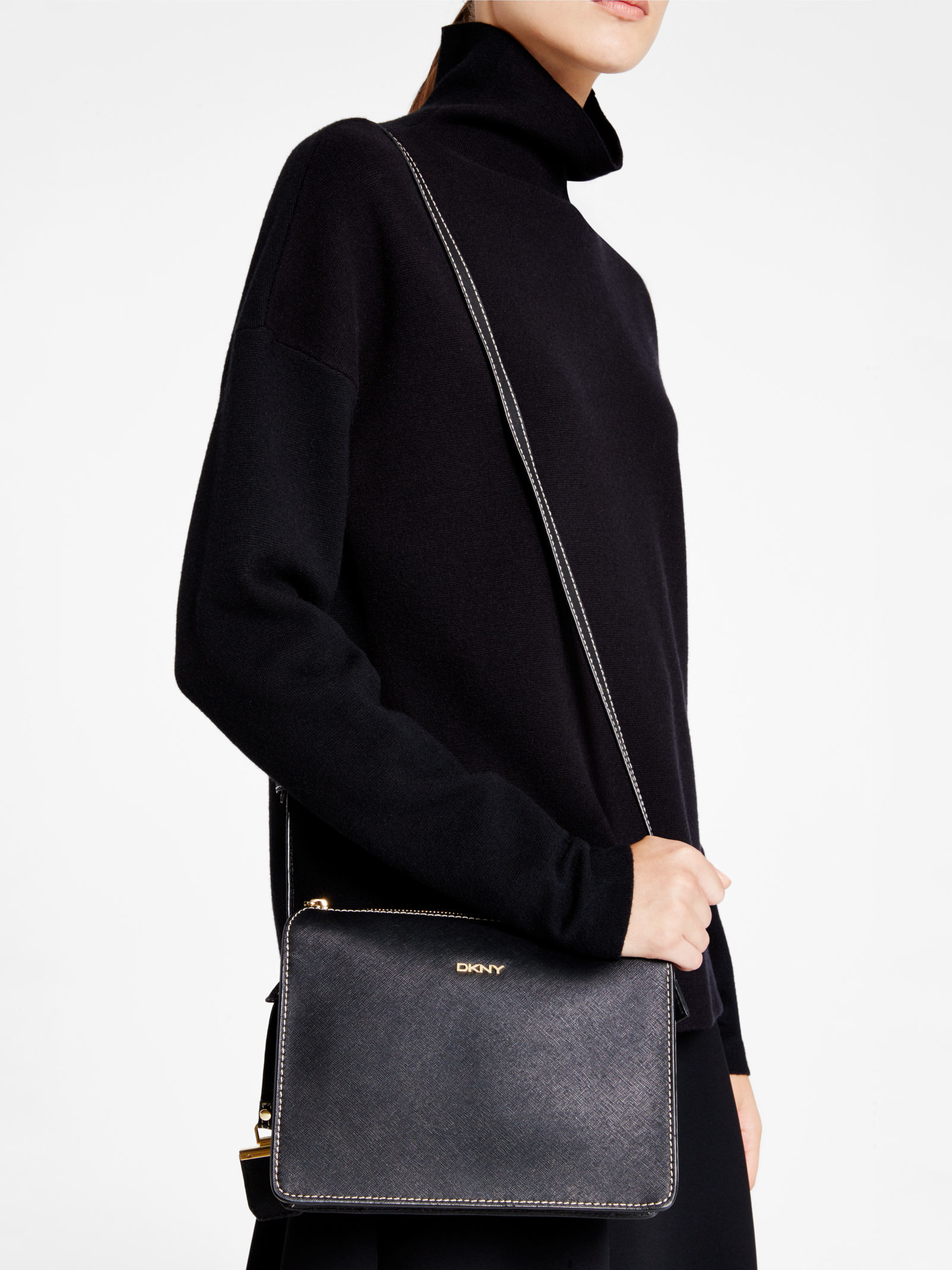 dkny box crossbody bag
