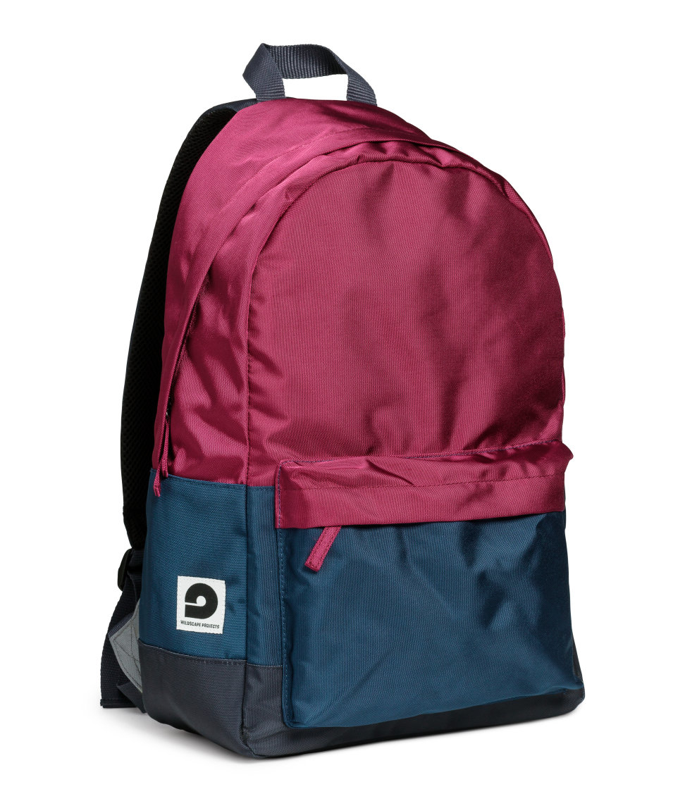 H&M Backpack in Burgundy (Blue) for Men - Lyst