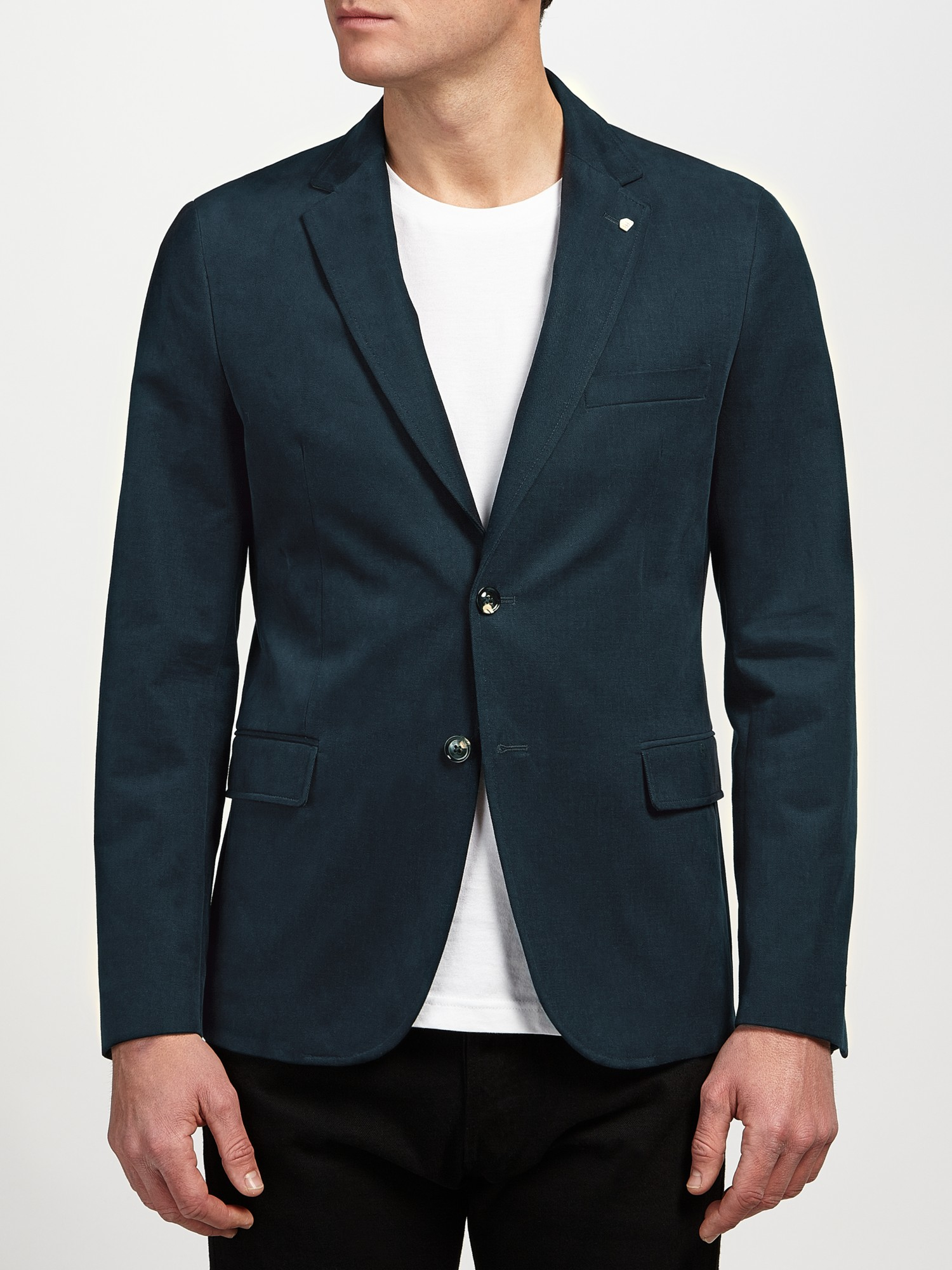 Gant Casual Twill Blazer In Navy Green For Men Lyst