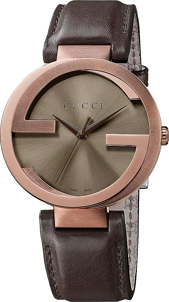 Gucci Ya133207 Interlocking Rose Gold 