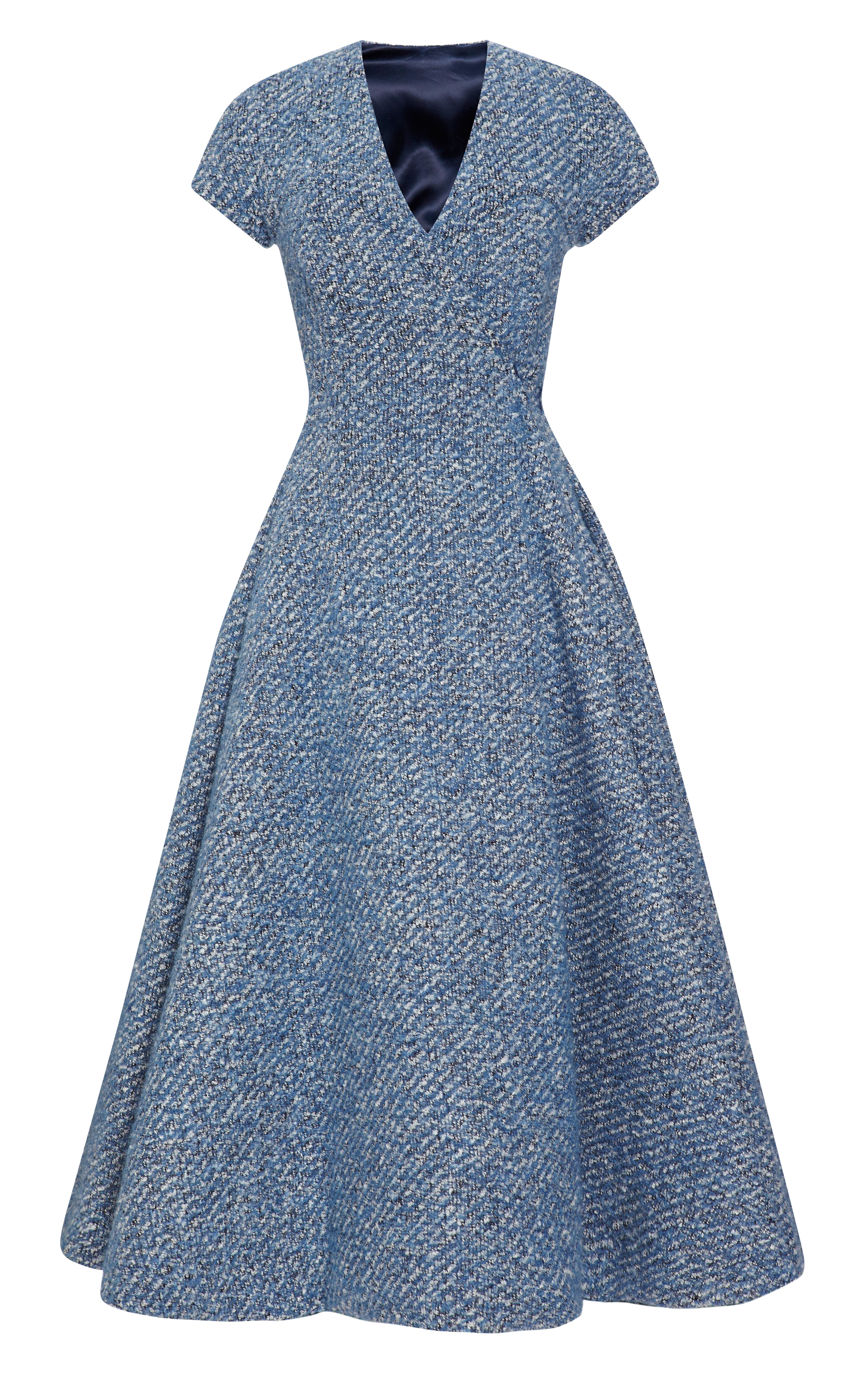 Emilia Wickstead A Dress with Back-slit ...