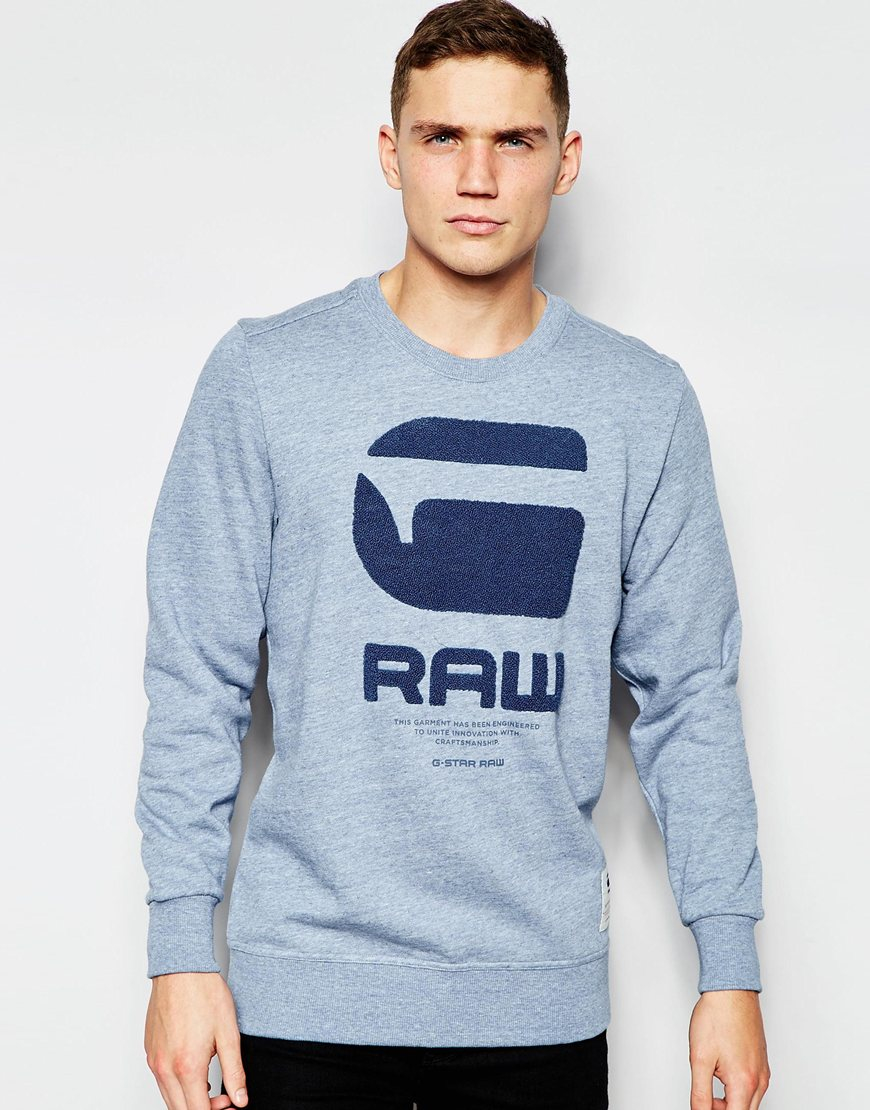 g star crew neck sweatshirt