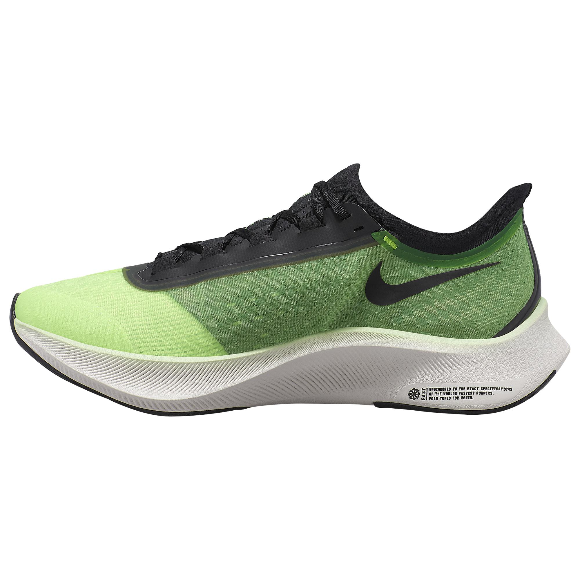 Nike Rubber Zoom Fly 3 Racing Flats in Green for Men - Lyst
