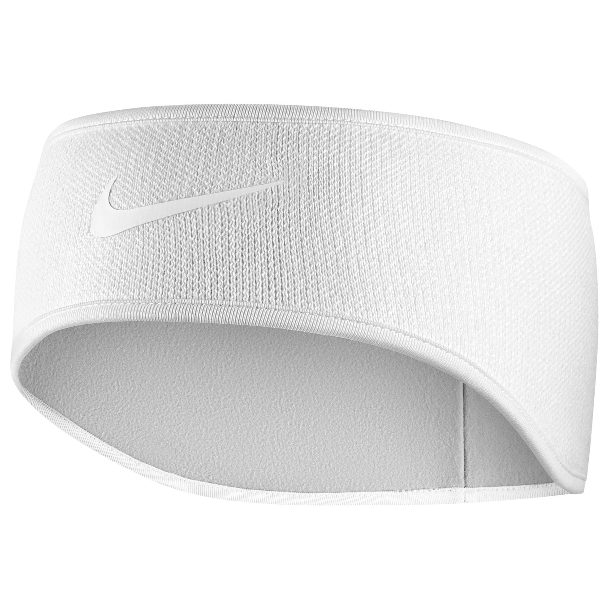Nike Fleece Knit Cold Weather Headband in White Lyst