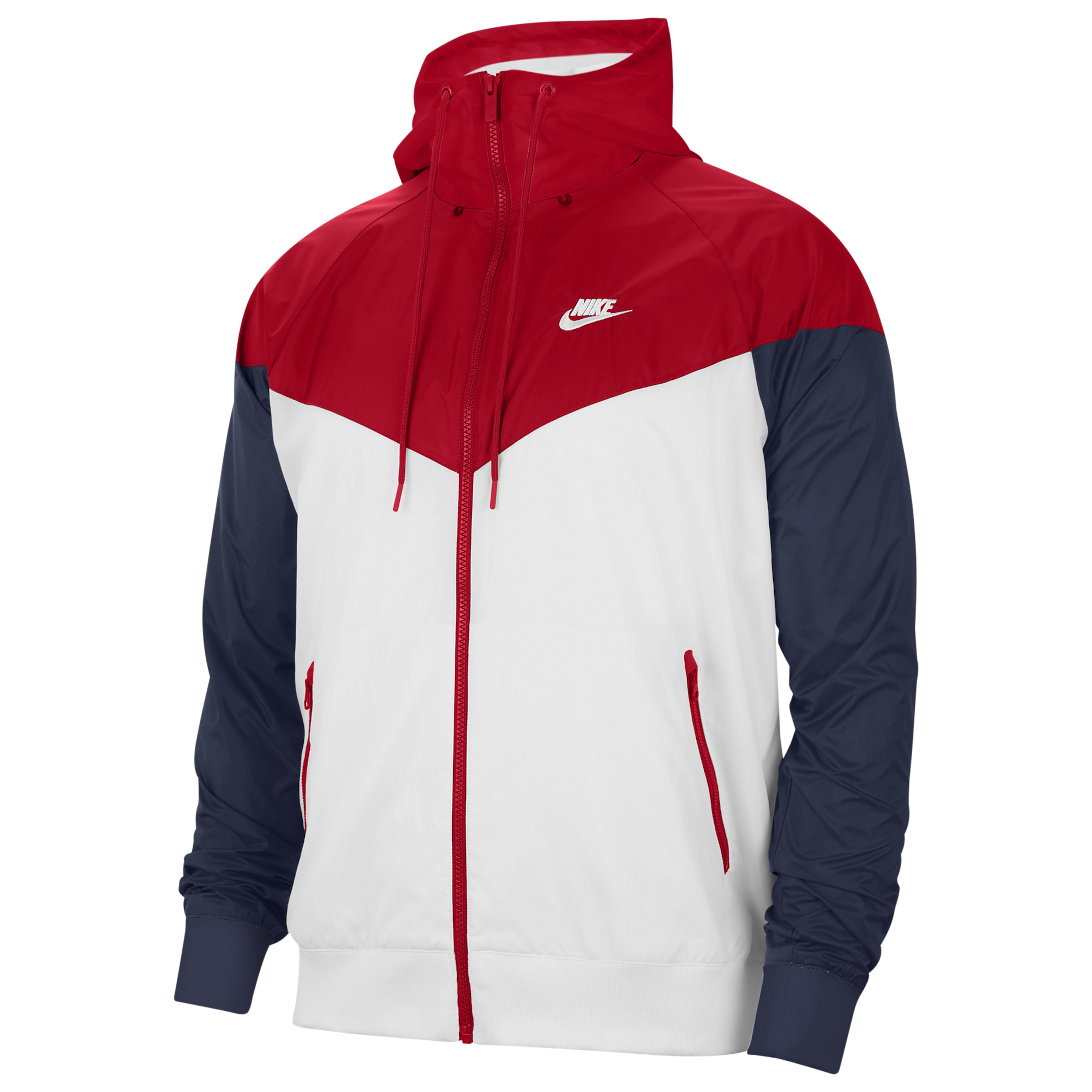 red sweatsuit nike