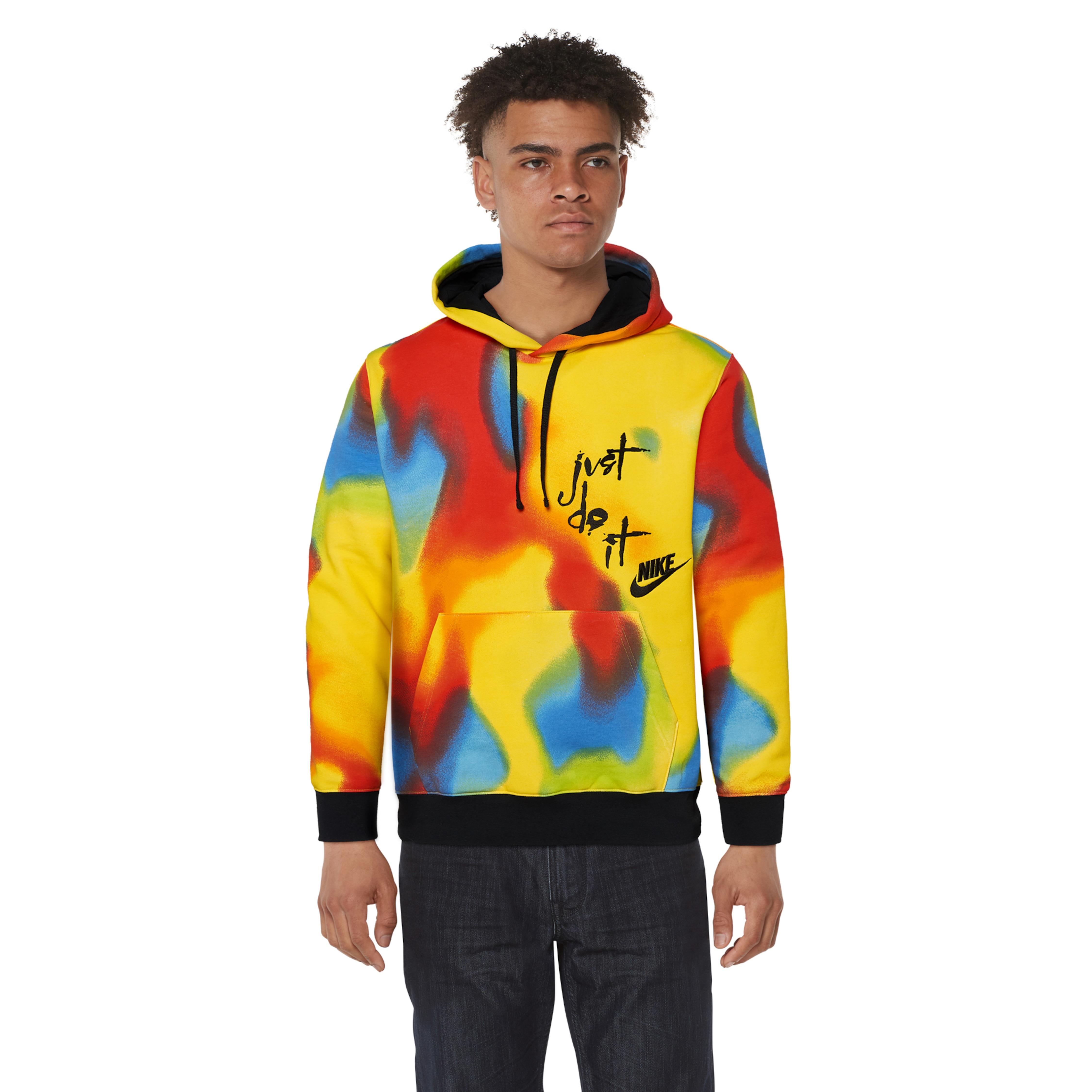 Nike Cotton Chi-dye Pullover Hoodie for 