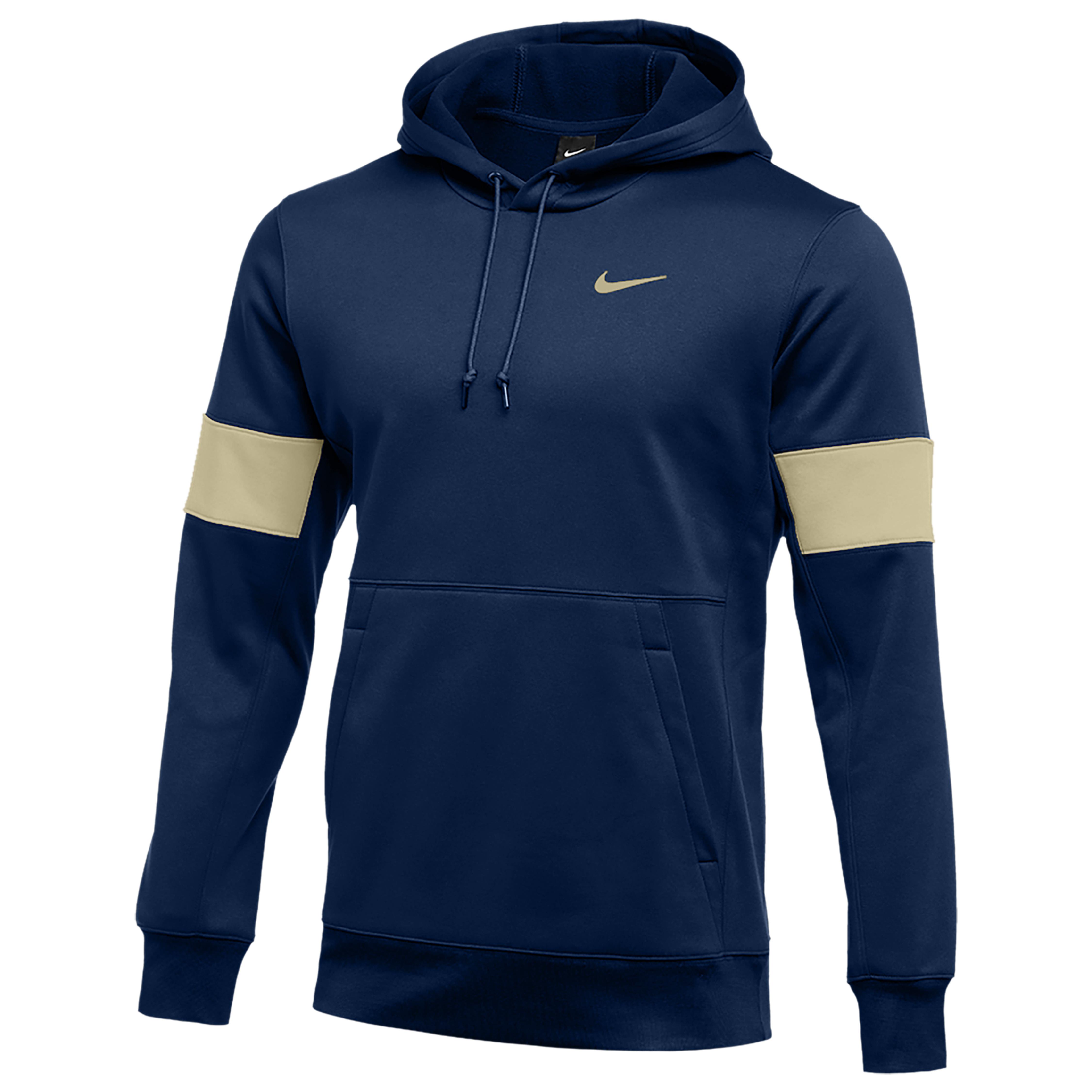 Nike Fleece Team Authentic Therma Pullover Hoodie in Blue for Men - Lyst