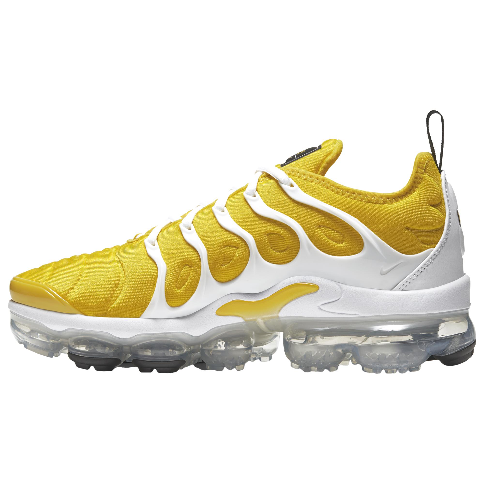Nike Synthetic Air Vapormax Plus Running Shoes in Yellow - Save 30% - Lyst
