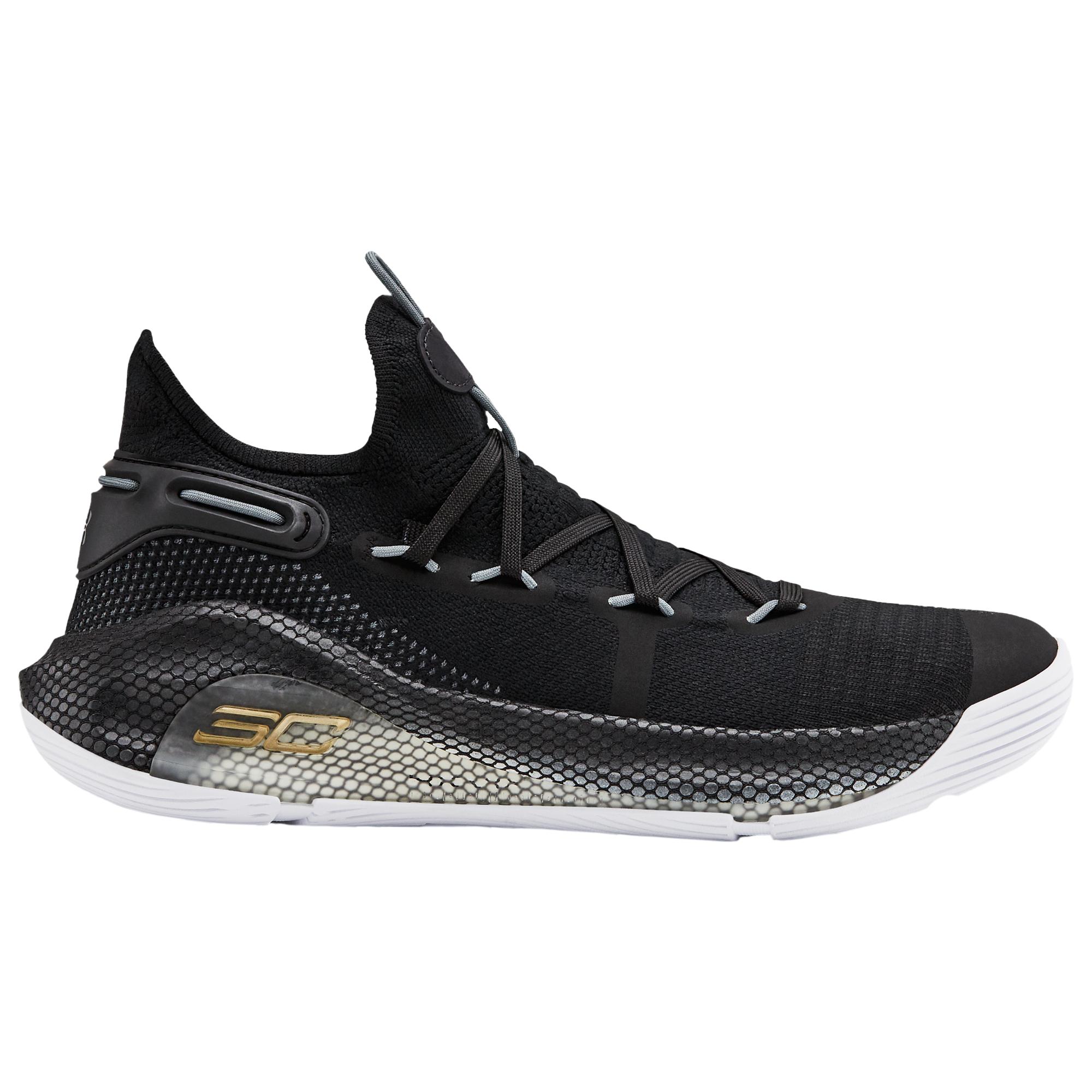 curry 6 white black