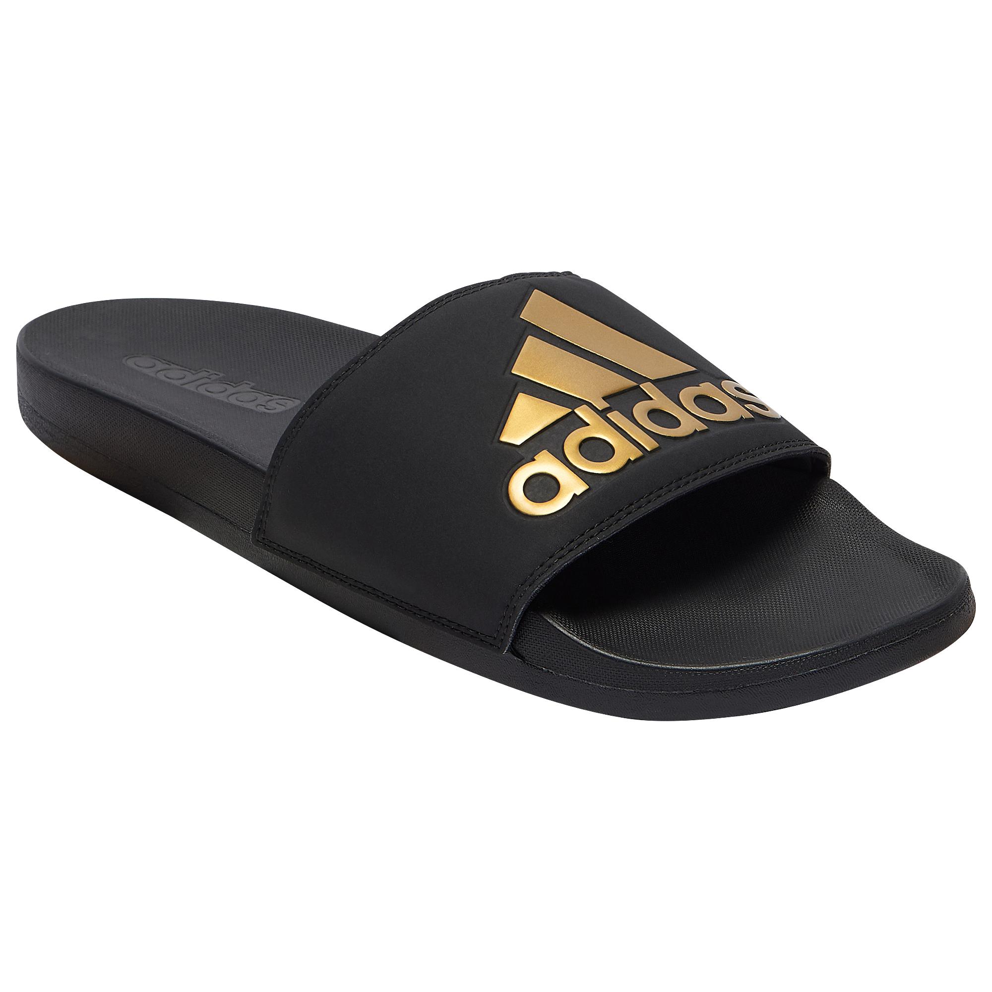adilette black gold