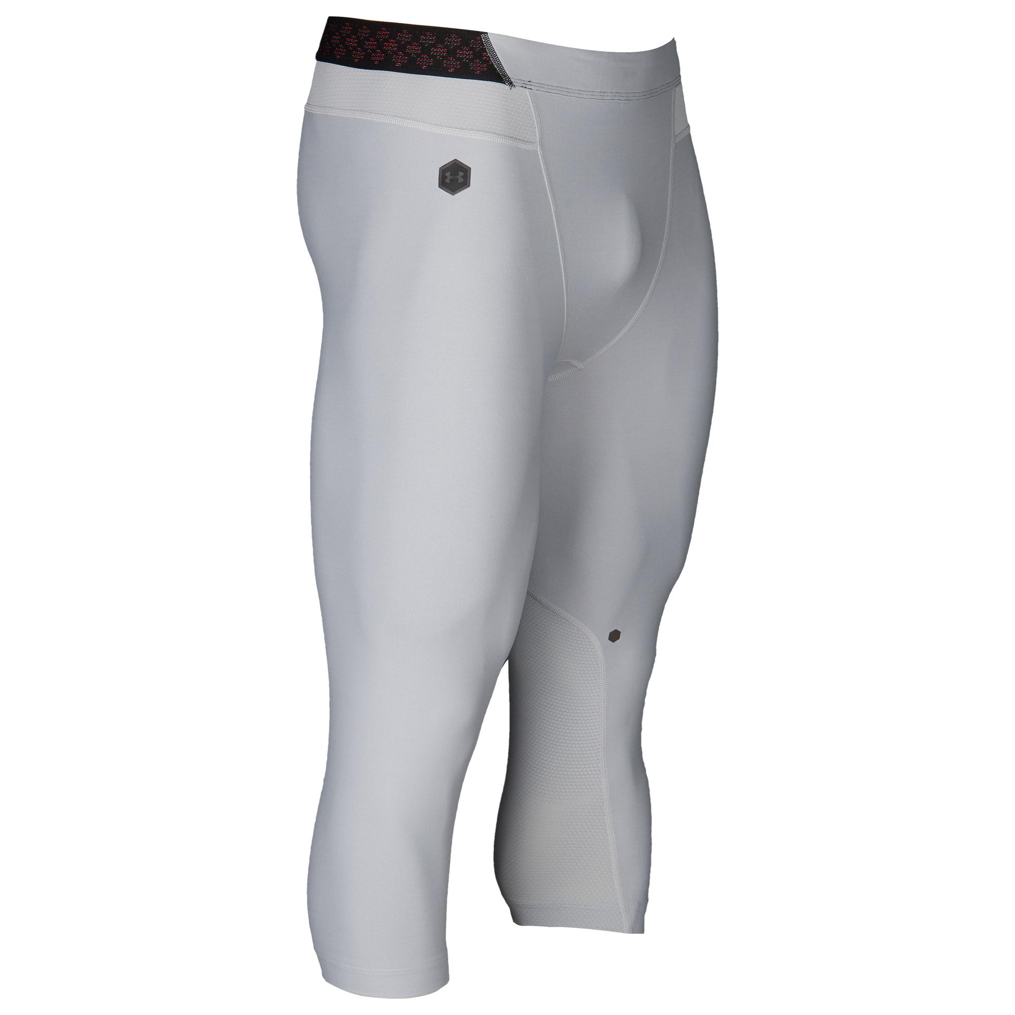 Under Armour Rush Compression 3/4 Leggings in Gray for Men Lyst