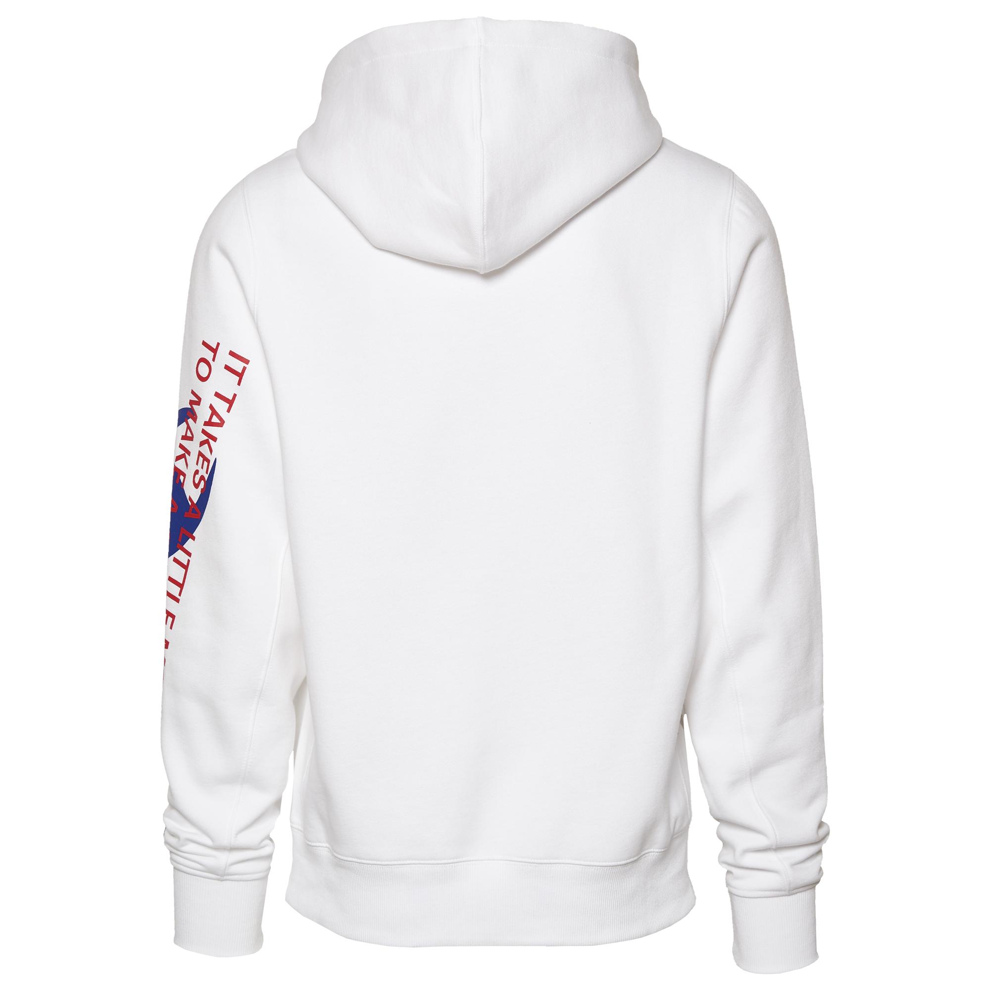 champion hoodie behind the label
