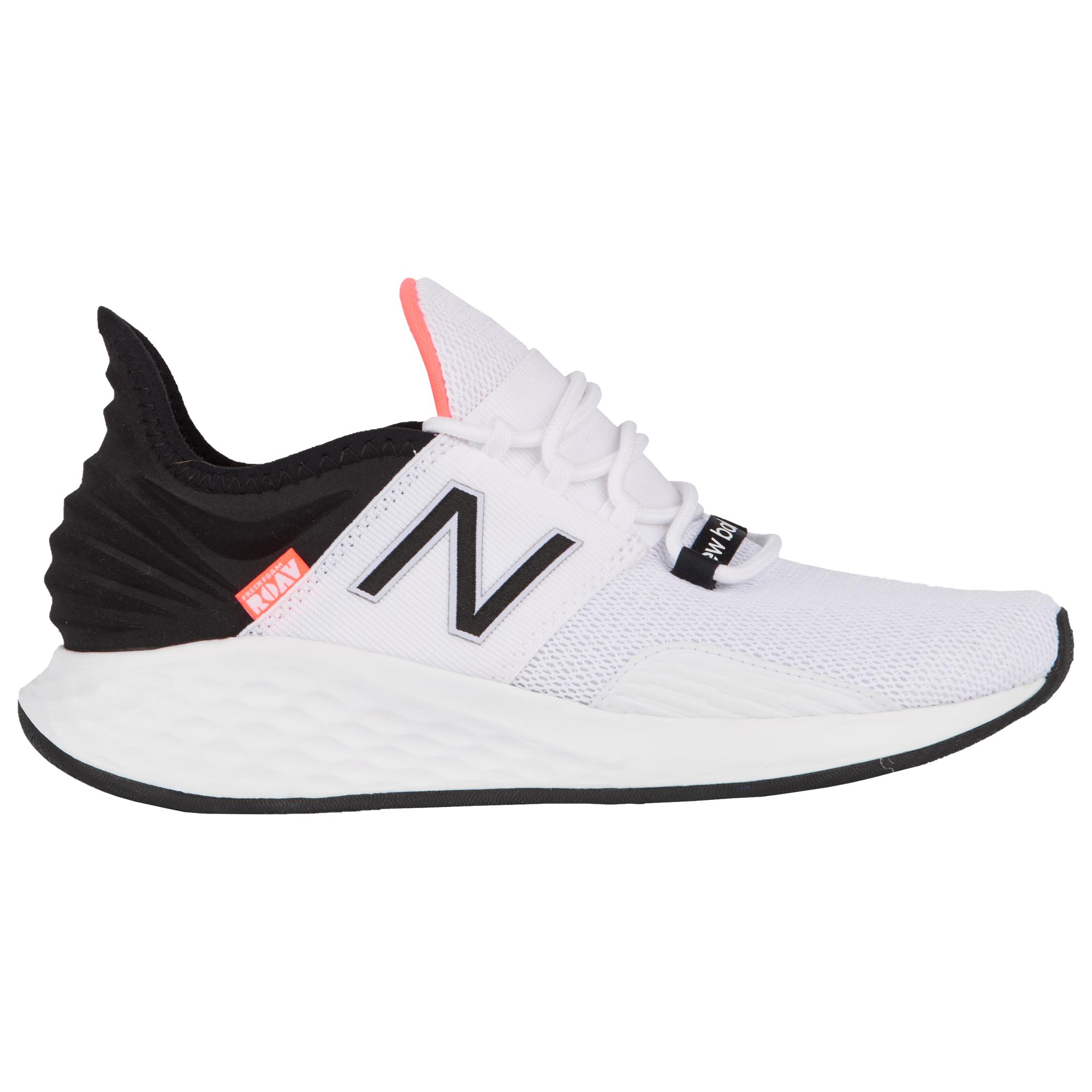 new balance roav white black
