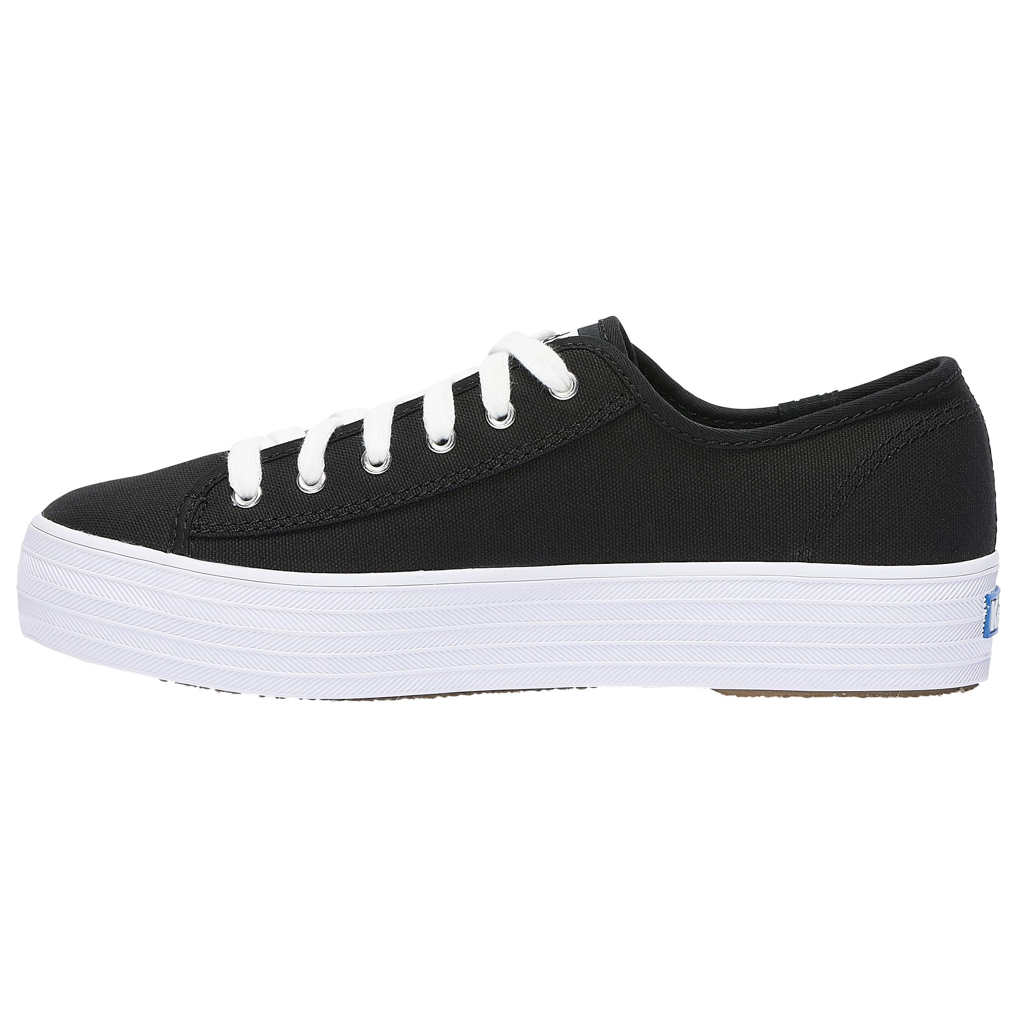 Keds Canvas Triple Kick Tennis Shoes in Black - Lyst