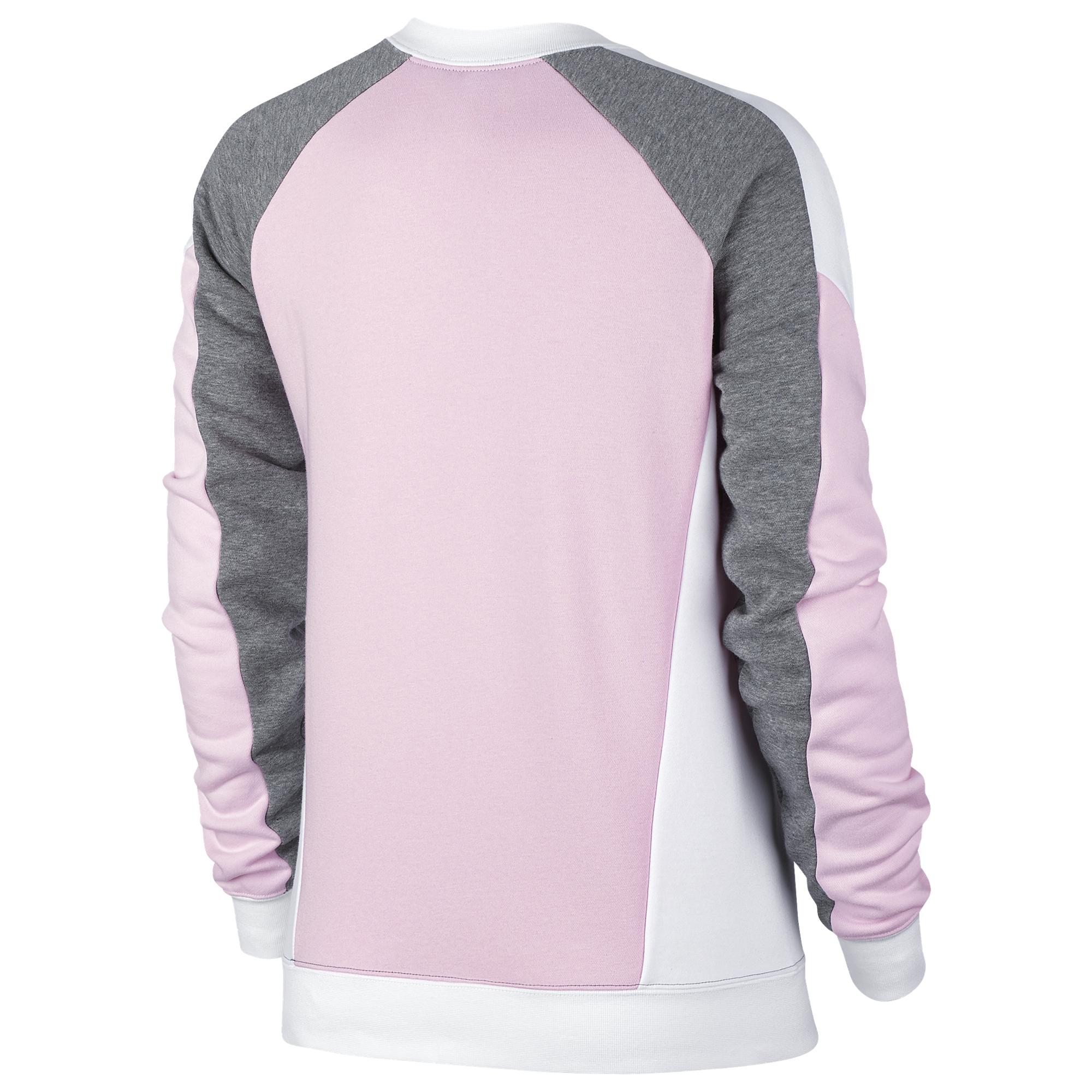 nike sport distort fleece crew