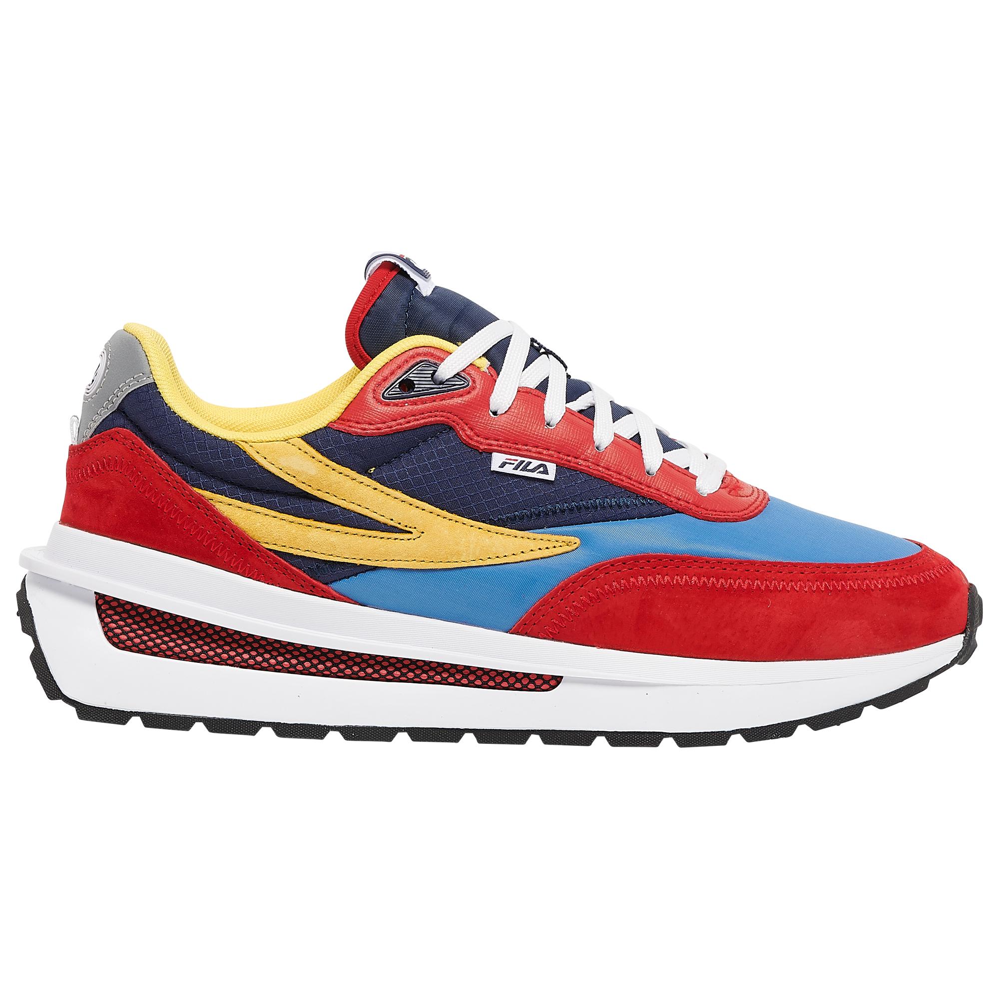 Fila Synthetic Renno - Running Shoes in Red/Blue/Yellow (Red) for 