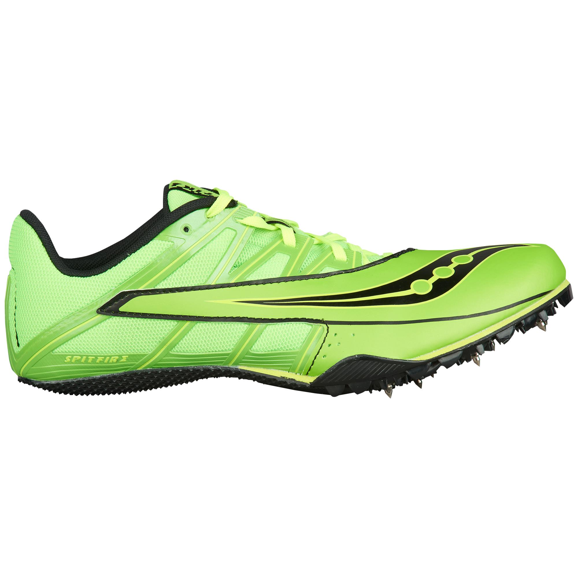Saucony Synthetic Spitfire 4 Sprint Spikes in Green/Black (Green) for ...