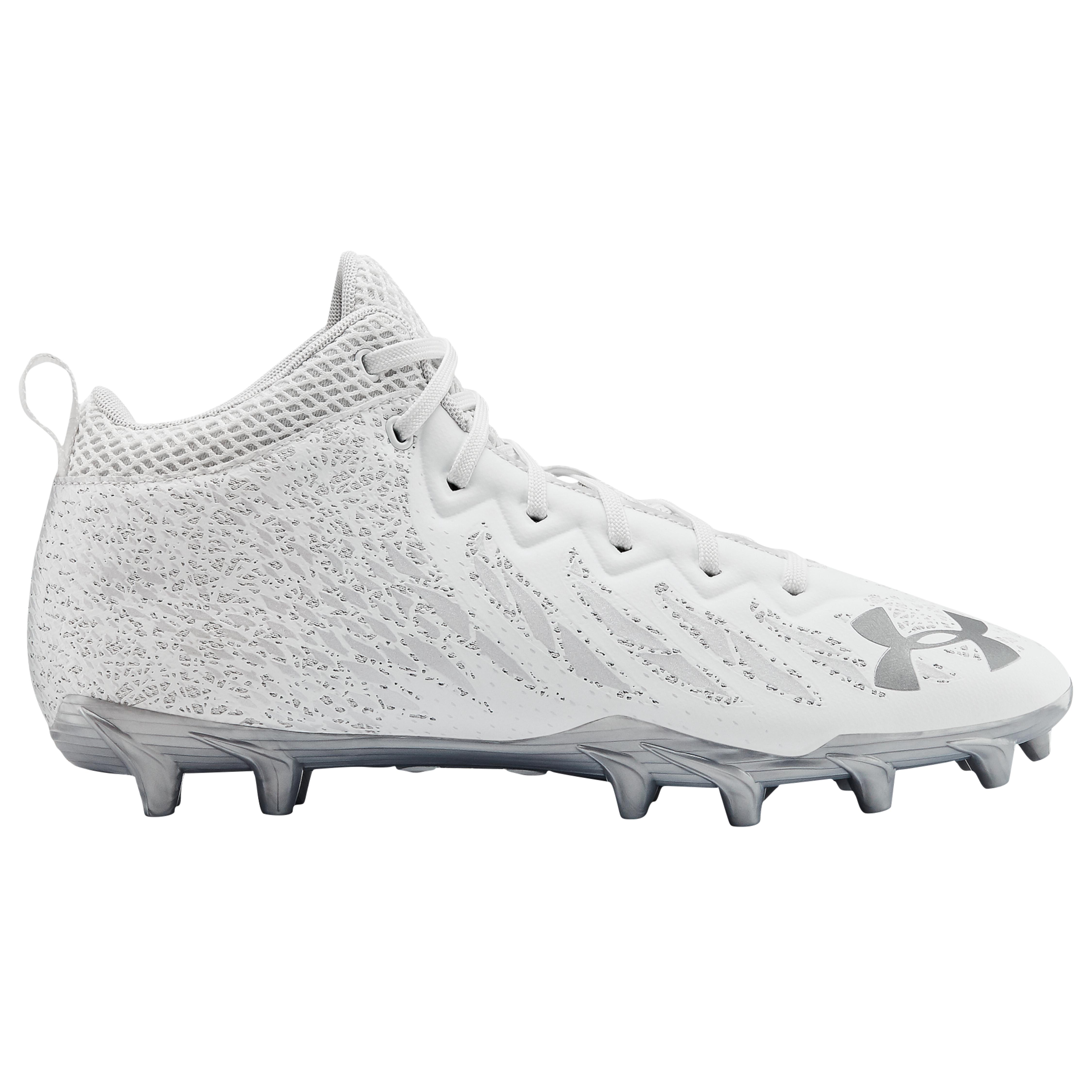men's ua spotlight select mid mc football cleats