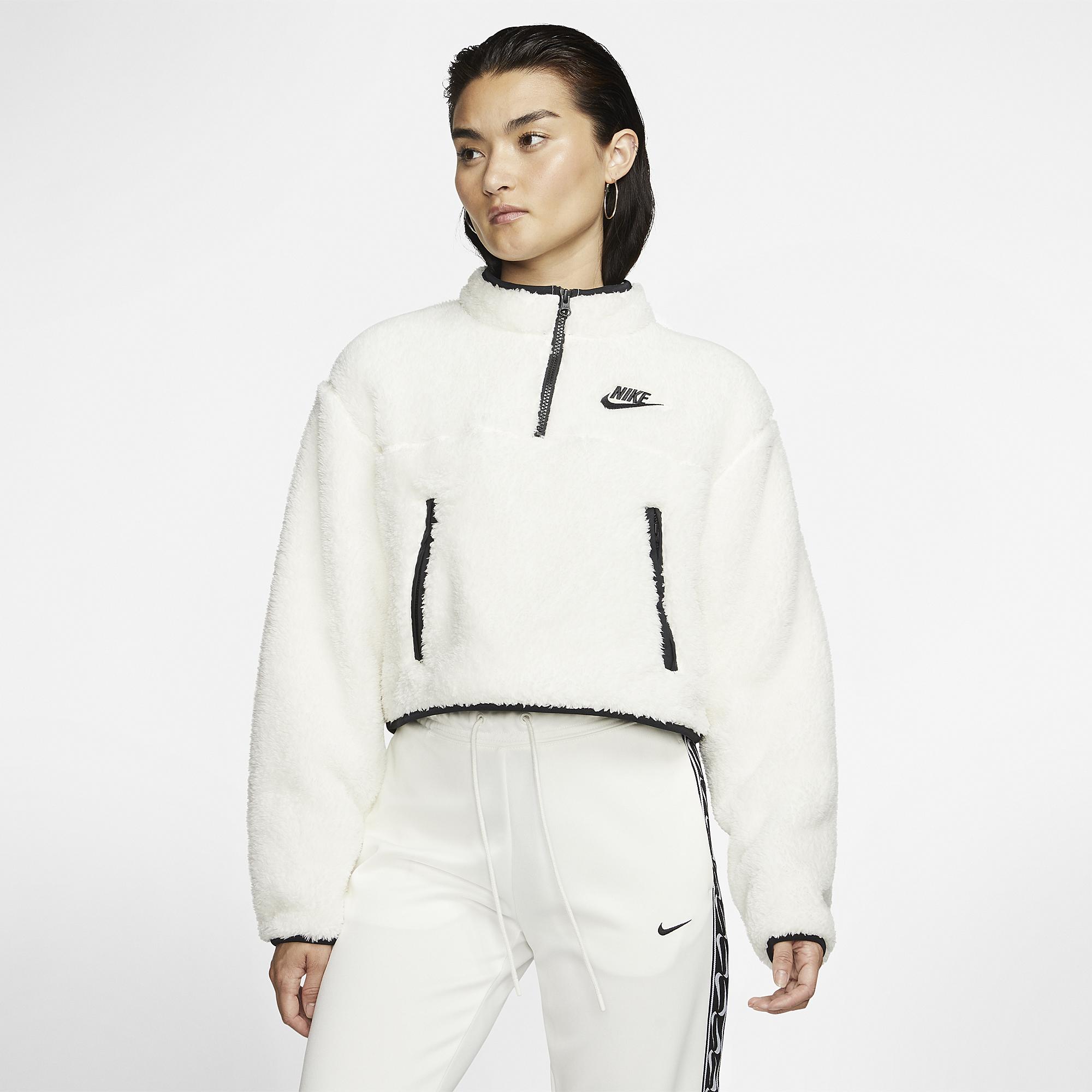 nike sherpa quarter zip