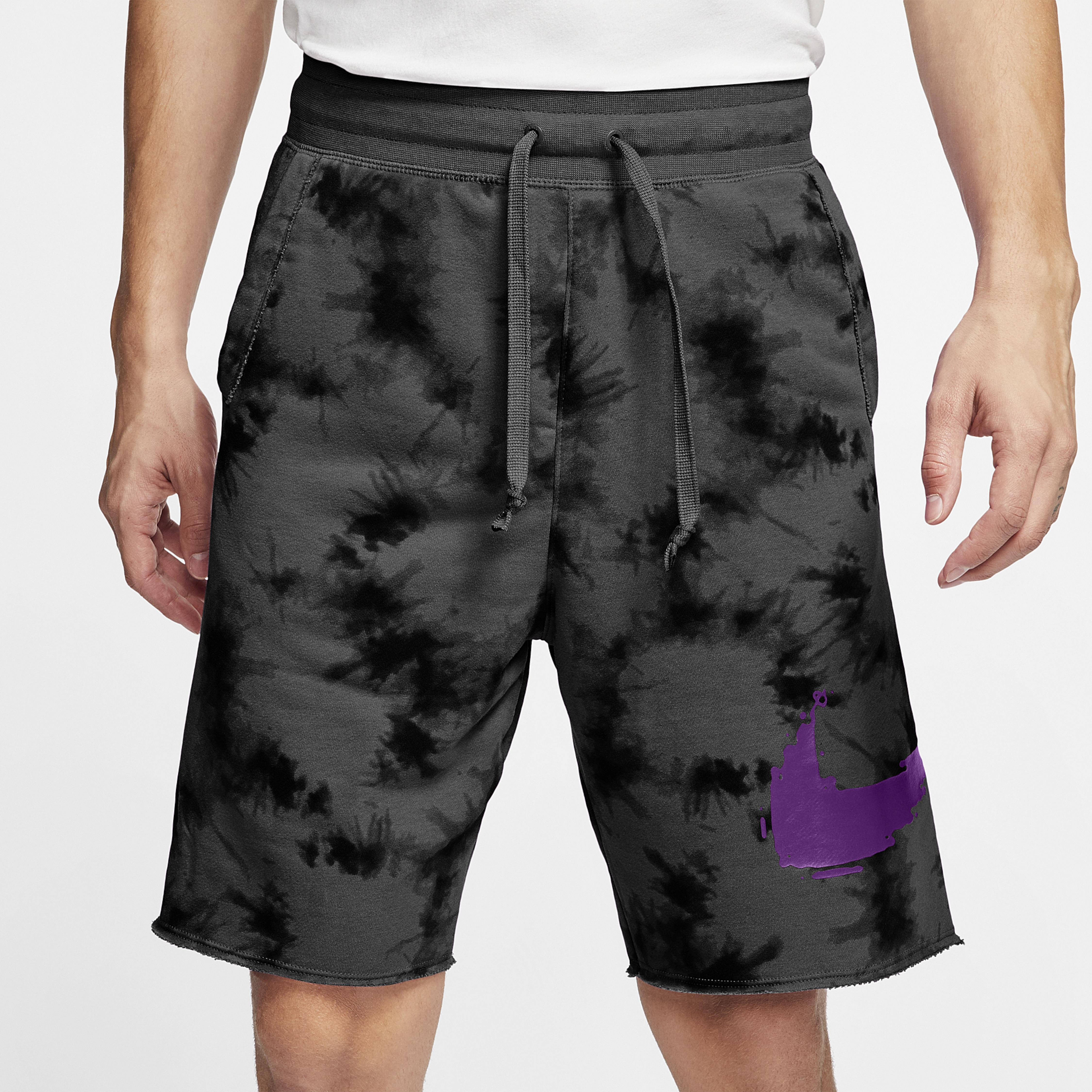 nike festival shorts in dark grey