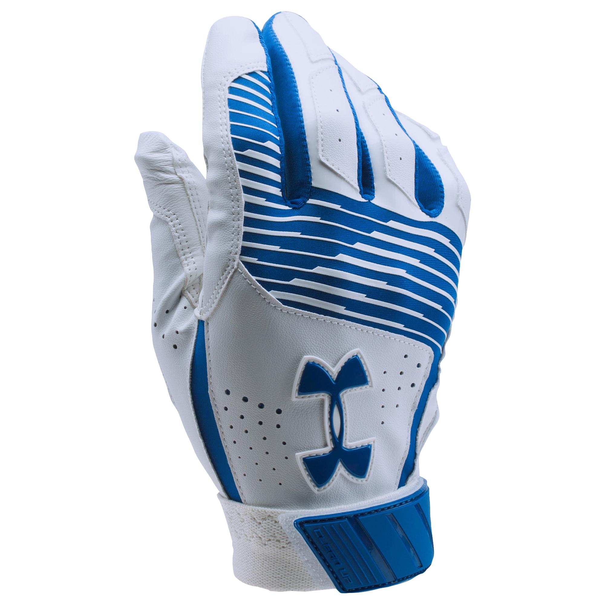 Under Armour Leather Cleanup Batting Gloves in Blue for Men Lyst