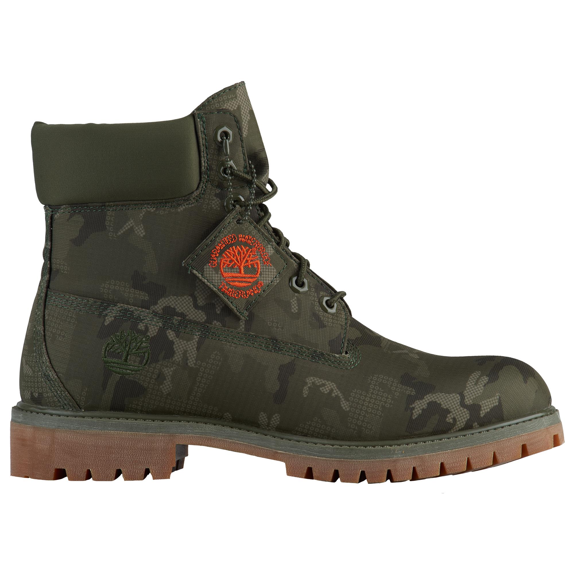 Timberland Leather "6" Premium Waterproof Boots" Outdoor Boots in Green