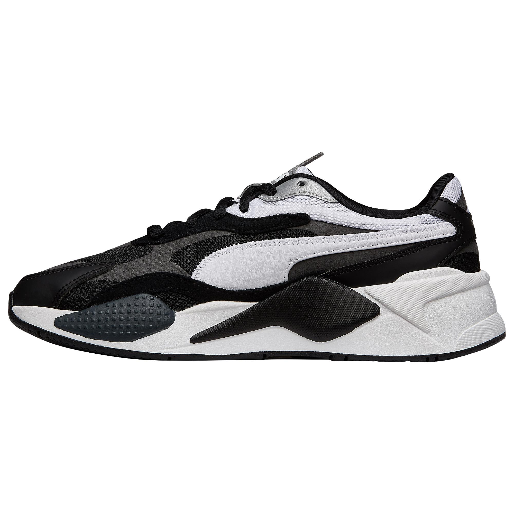 puma white black grey