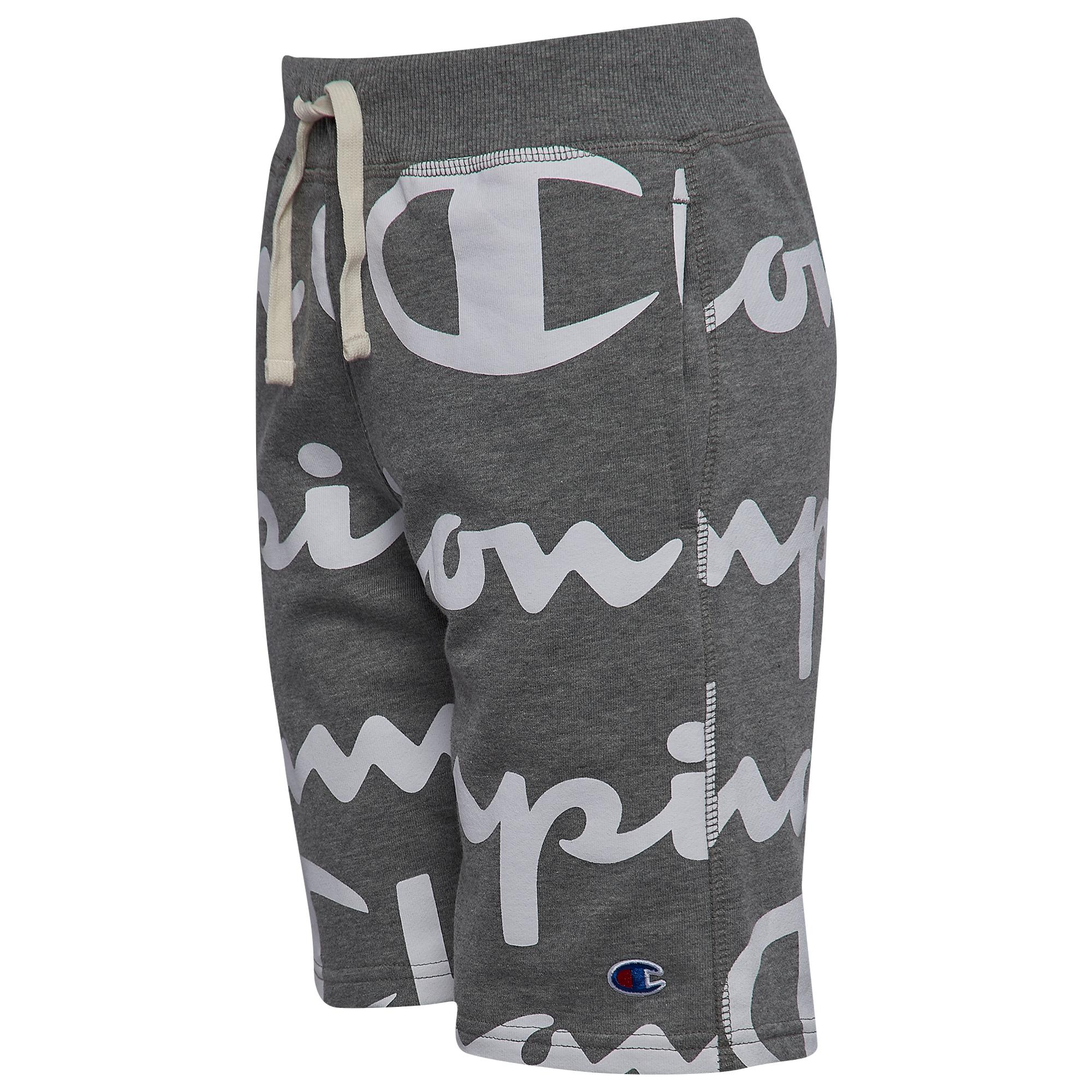 fleece champion shorts