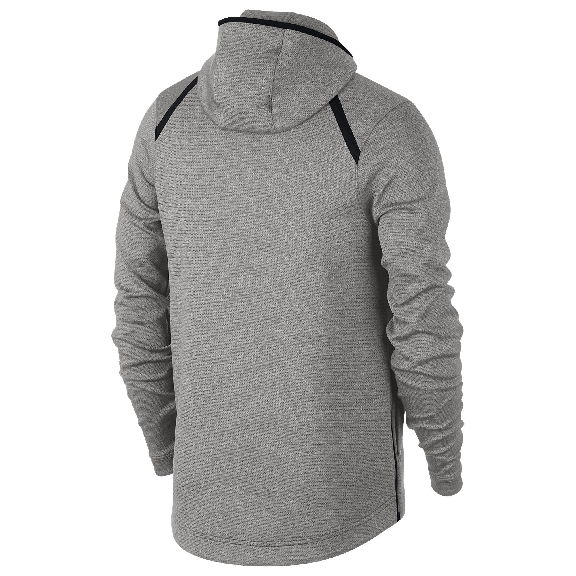 Download Nike Synthetic Thermaflex Showtime Full-zip Hoodie in Grey ...