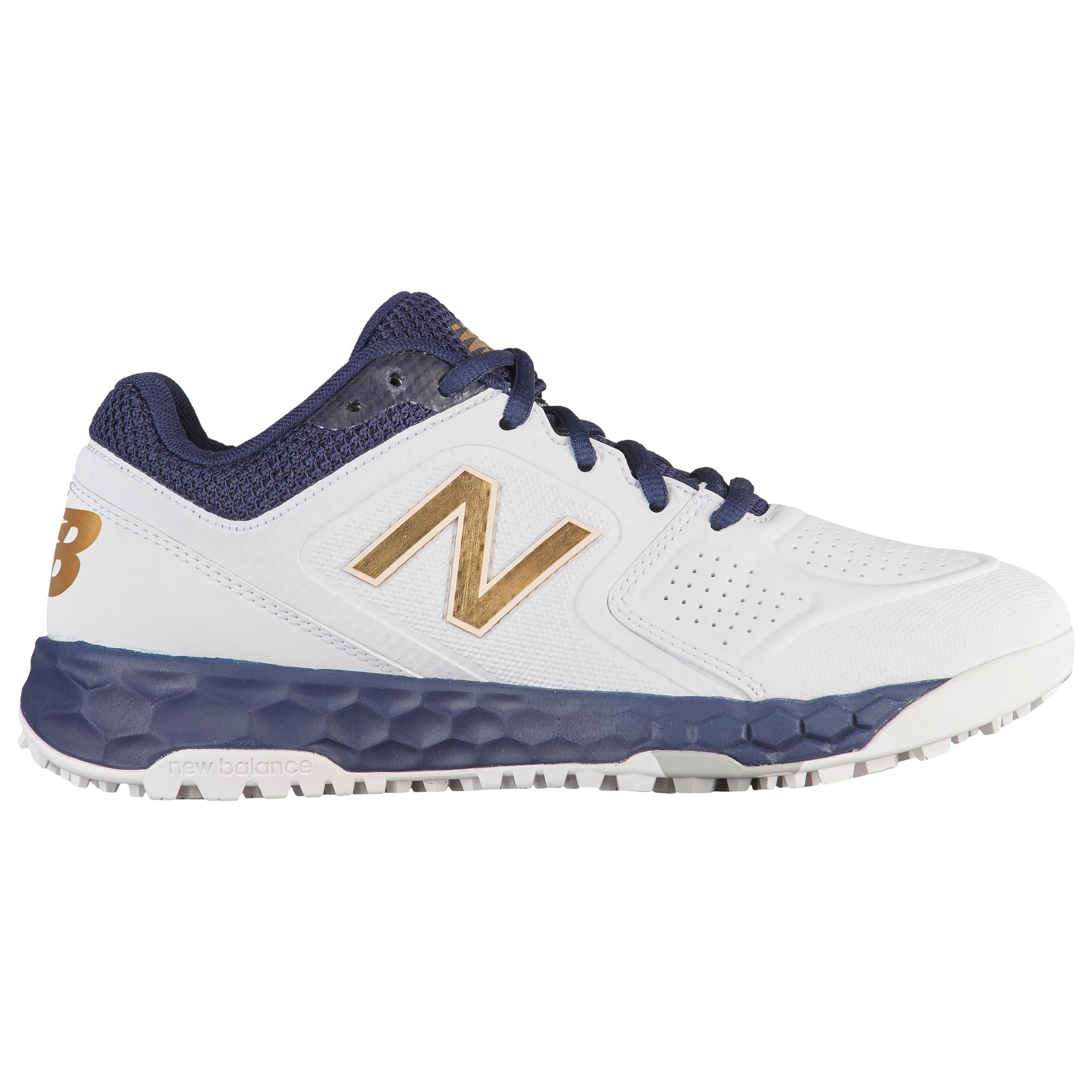 blue new balance turf shoes