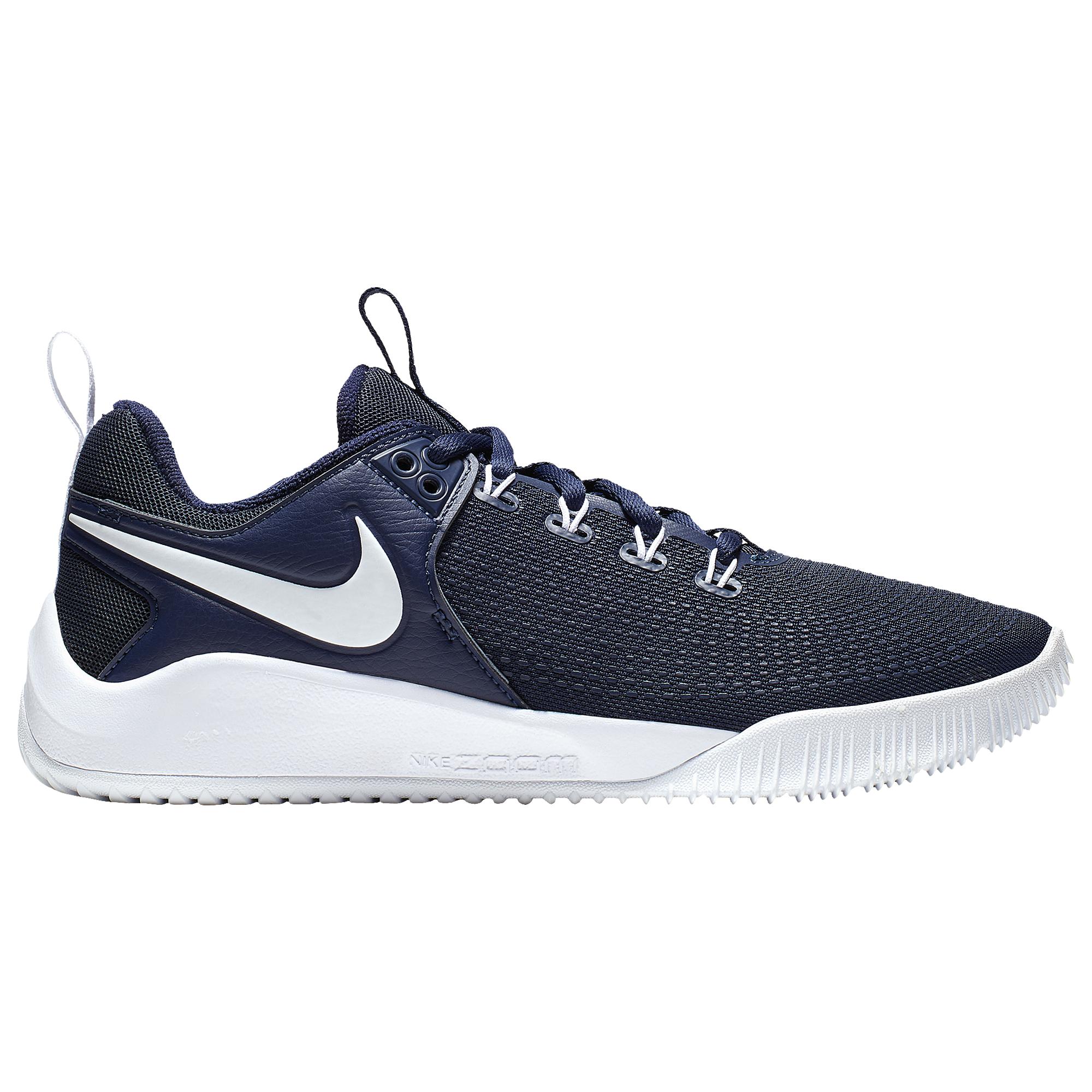 Nike Synthetic Zoom Hyperace 2 Volleyball Shoes in Midnight Navy/White ...