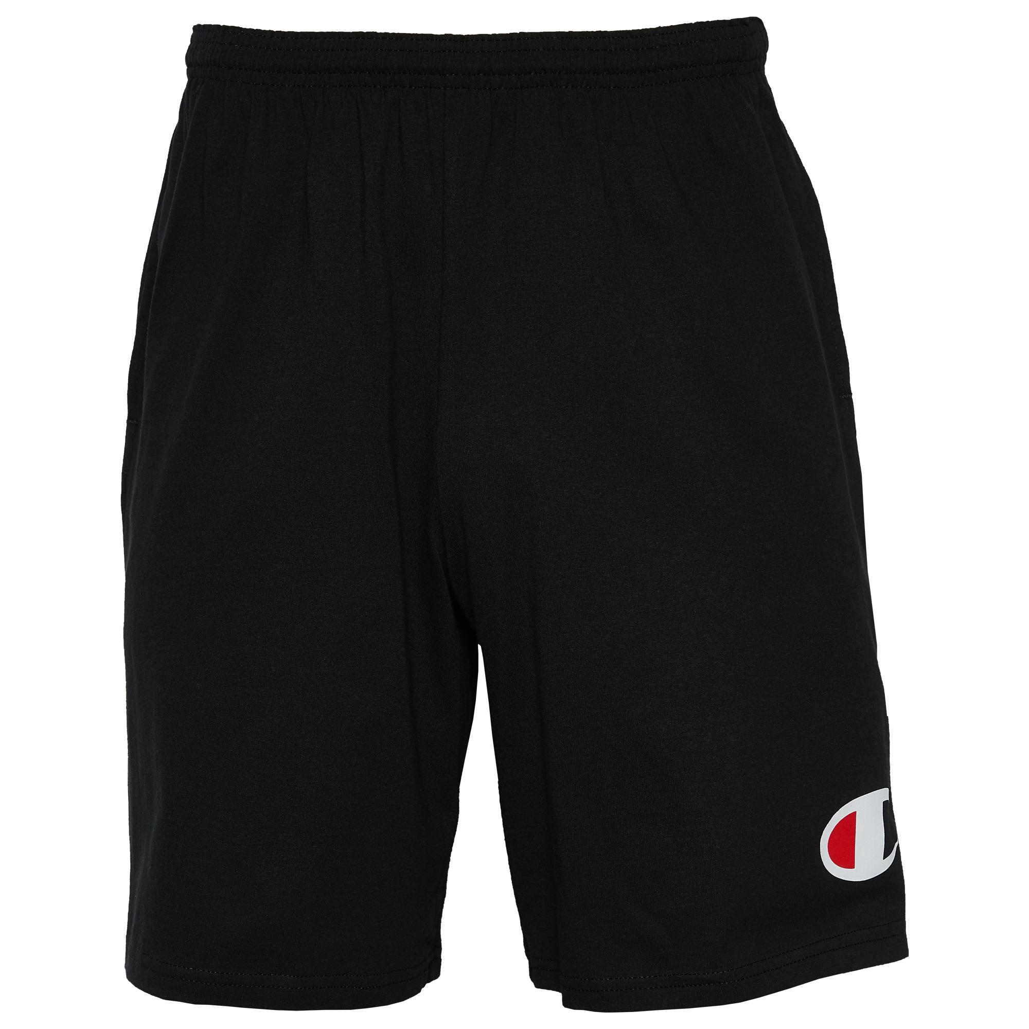 champion men's graphic jersey short