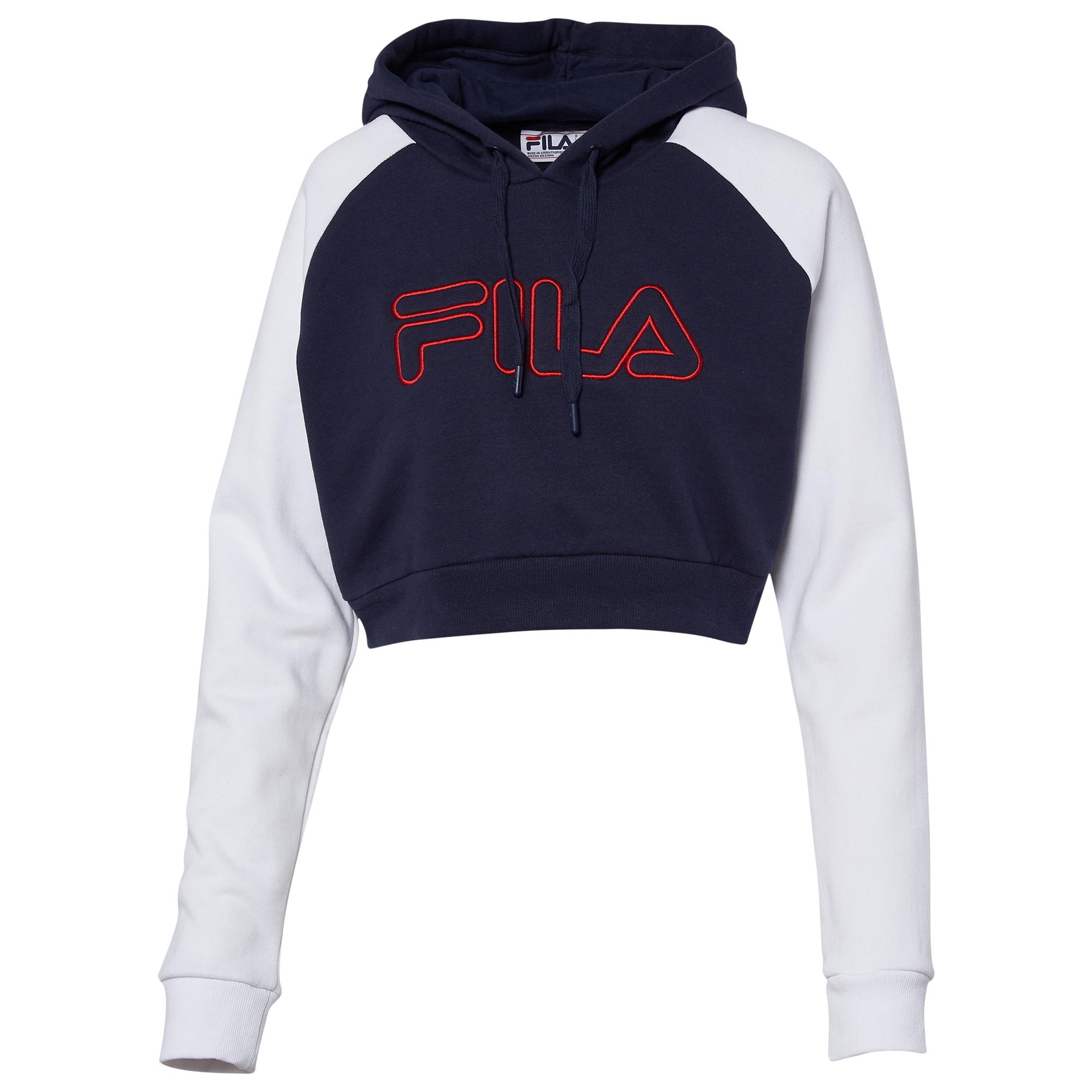 fila embroidered hoodie