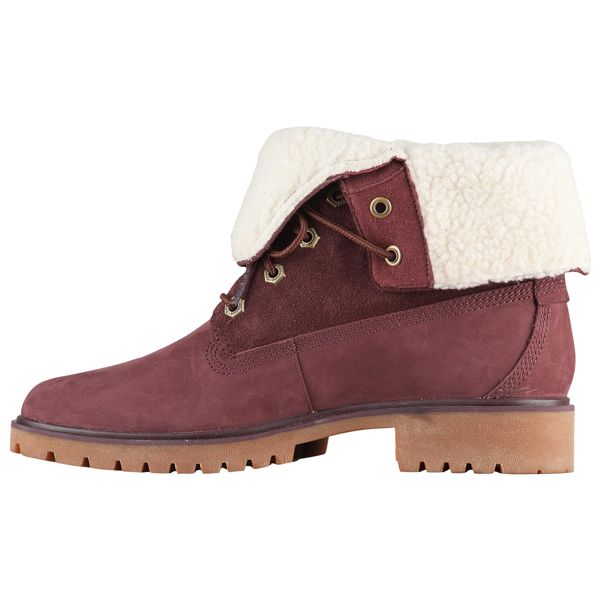 timberland jayne fleece fold down