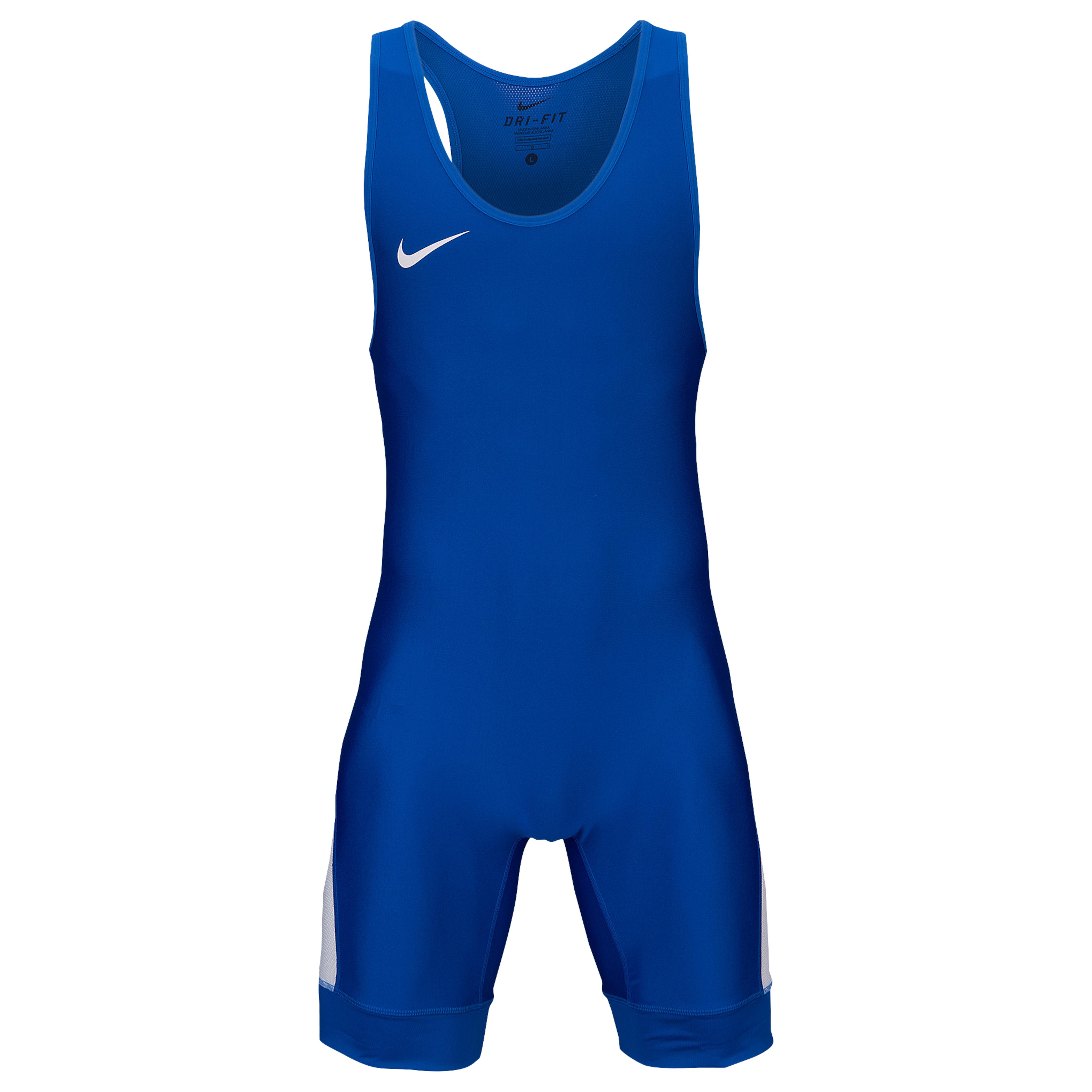 Two piece wrestling singlets nike Clearance