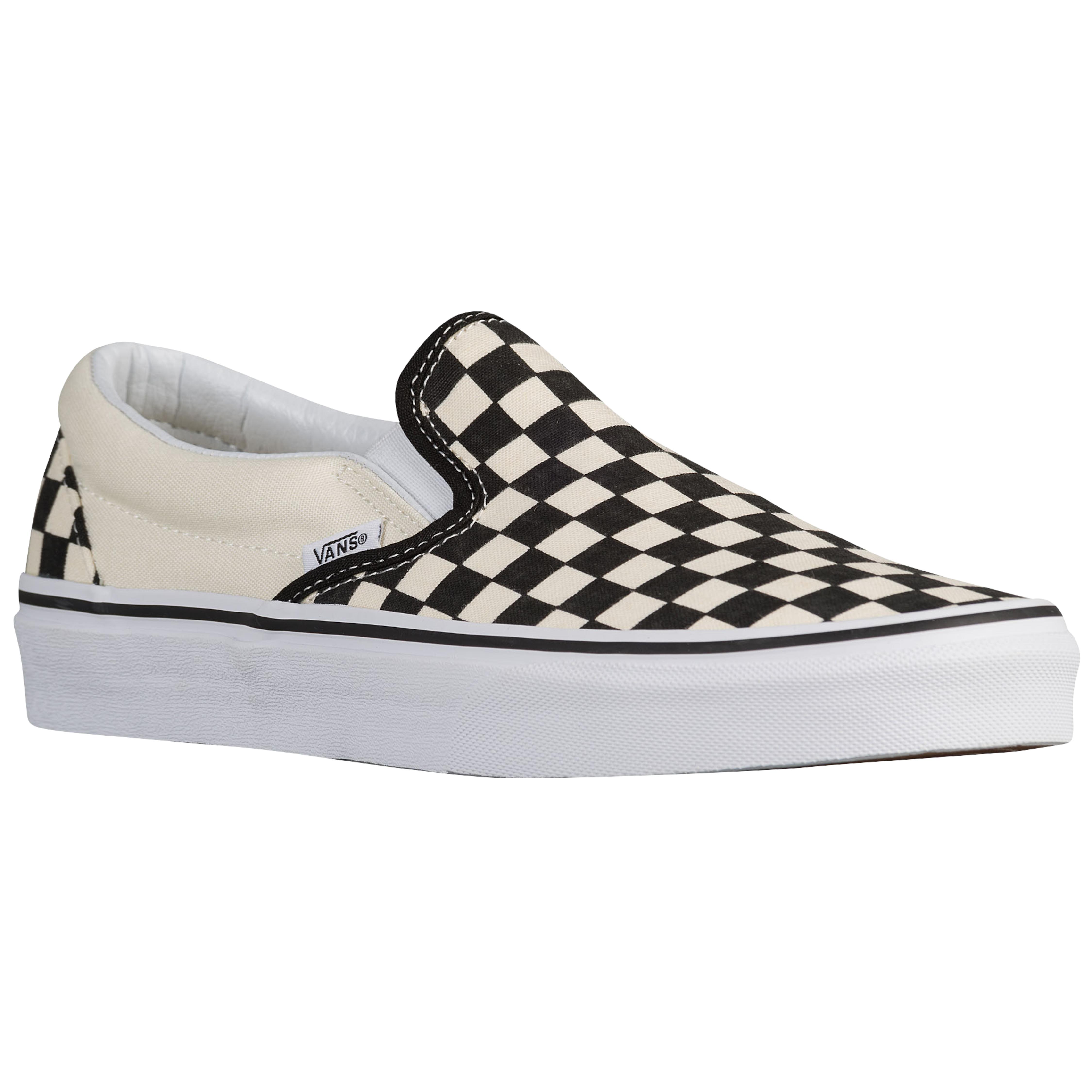 black slip on vans