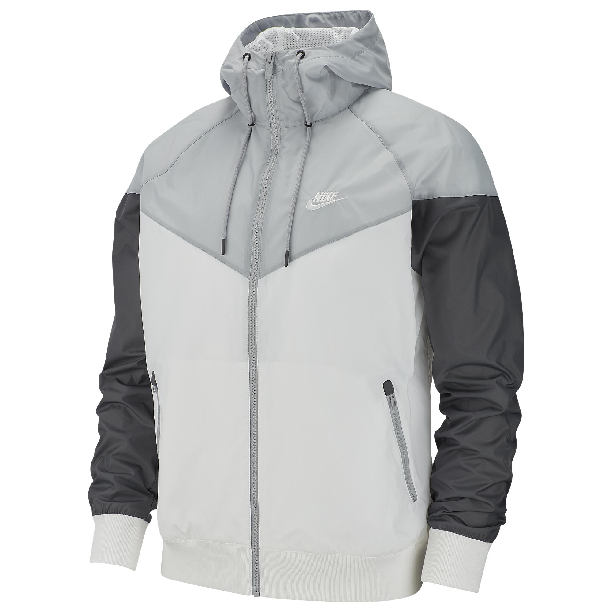 Nike Windrunner Hooded Jacket in Gray for Men Lyst