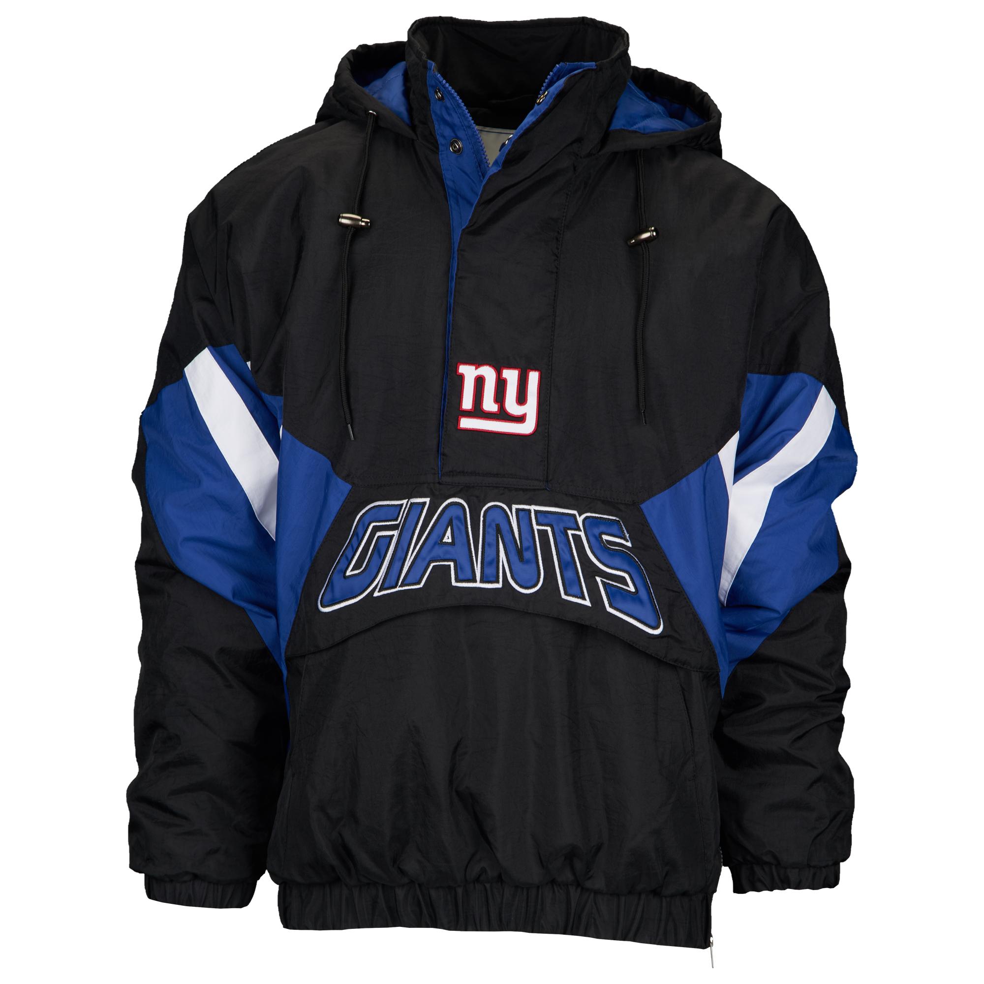 Download Starter Synthetic Nfl 1/2 Zip Hooded Pullover Jacket in ...